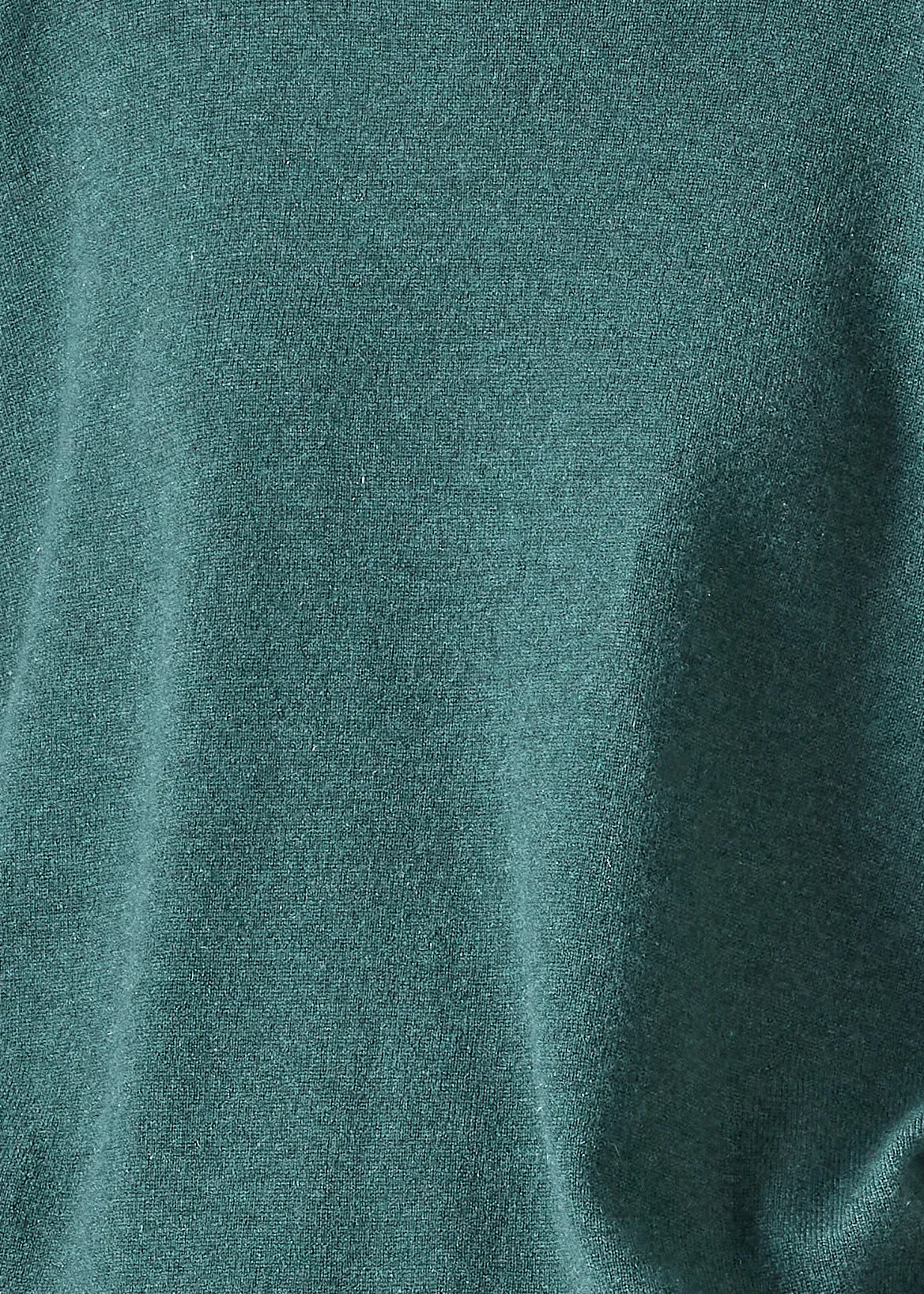 cashmere slim sleeve raw edge bateau neck - mid plus (spruce) sold by eskandar product image thumbnail 5