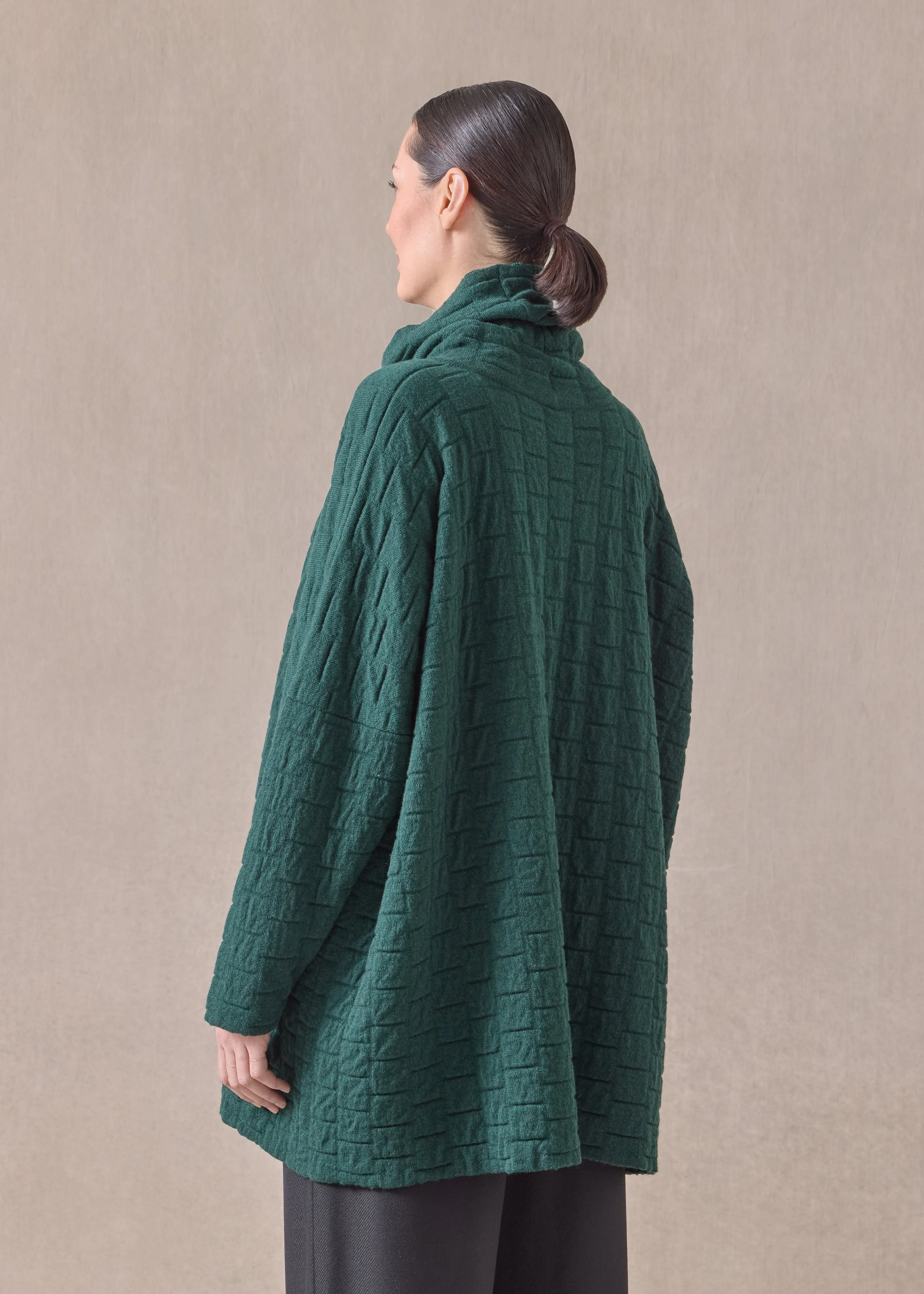 cashmere monks top - long sold by eskandar product image thumbnail 4