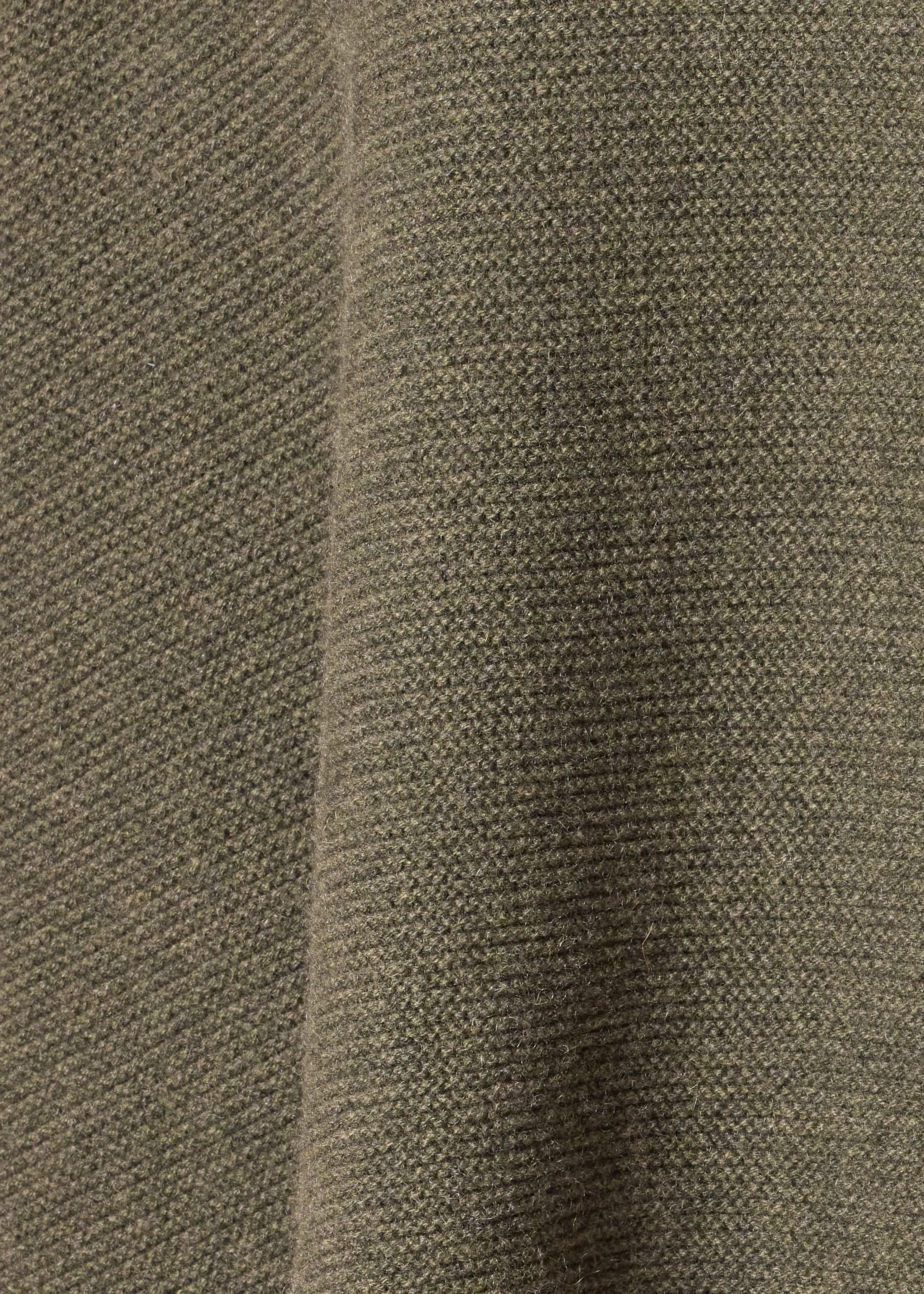 cashmere slim sleeve monks top - long sold by eskandar product image thumbnail 5