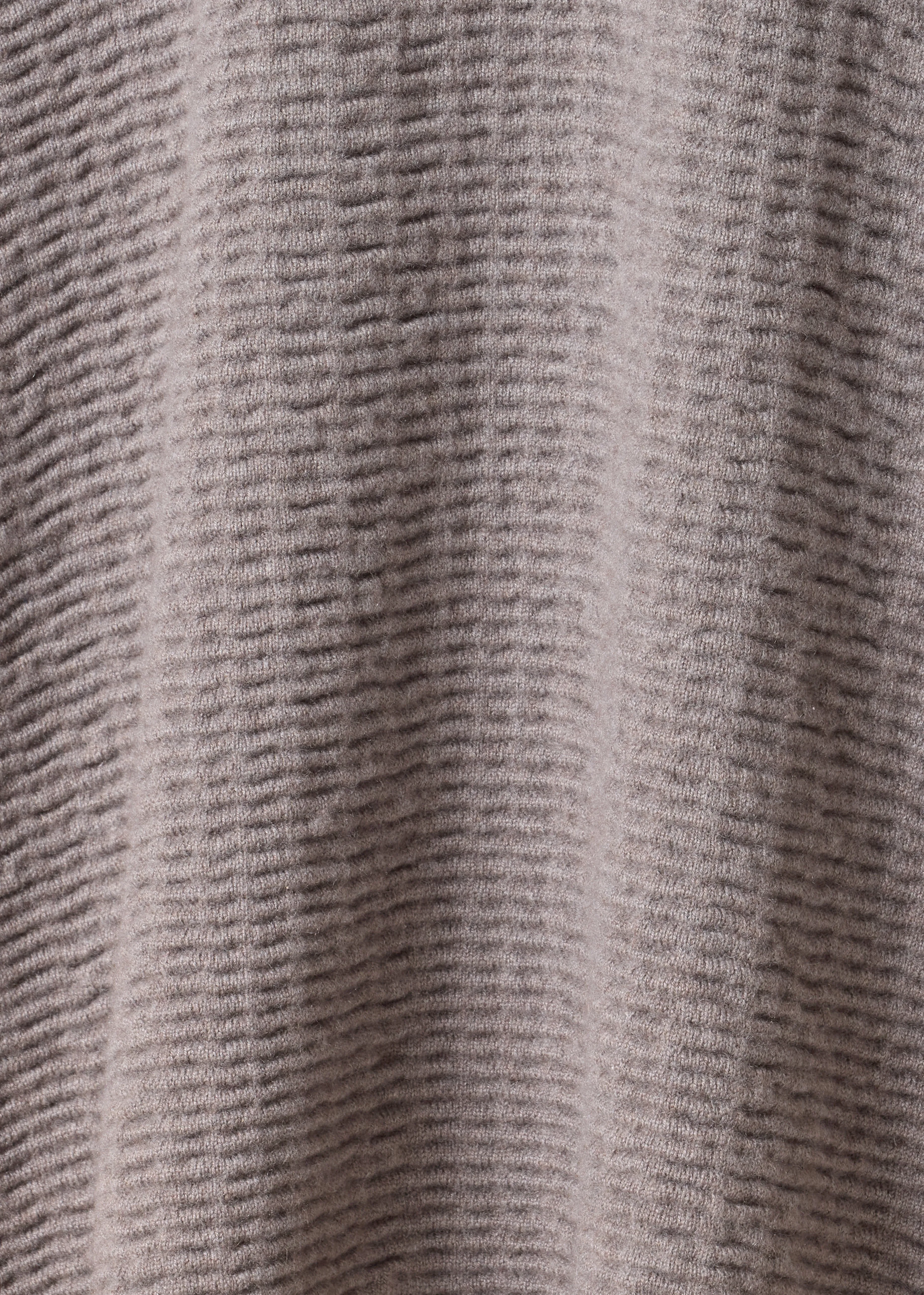 cashmere high neck button cardigan - long (bison) sold by eskandar product image thumbnail 5