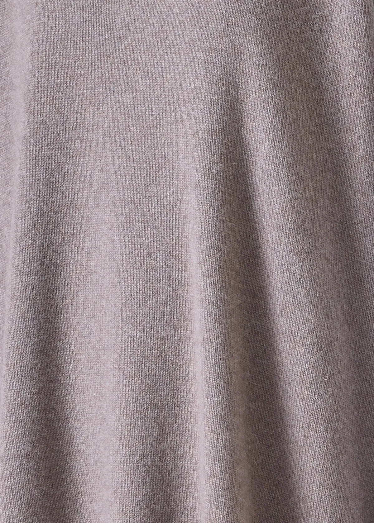 cashmere a-line sleeveless cross over v-neck - long (bison) sold by eskandar product image thumbnail 5