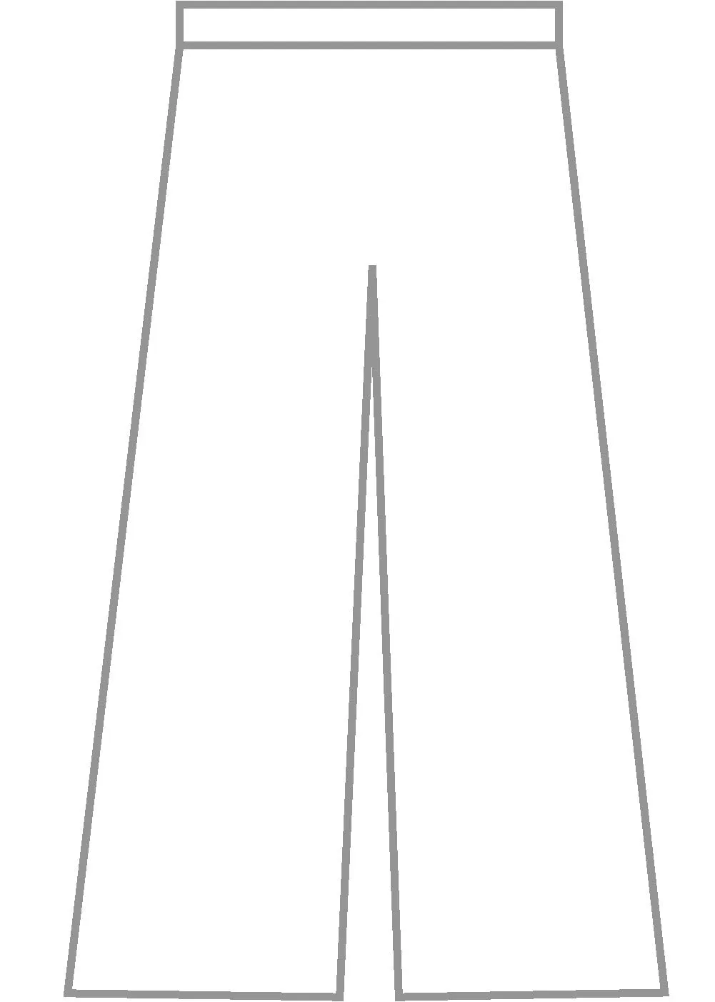 lightweight silk plisse flared trouser (black) sold by eskandar product image thumbnail 5