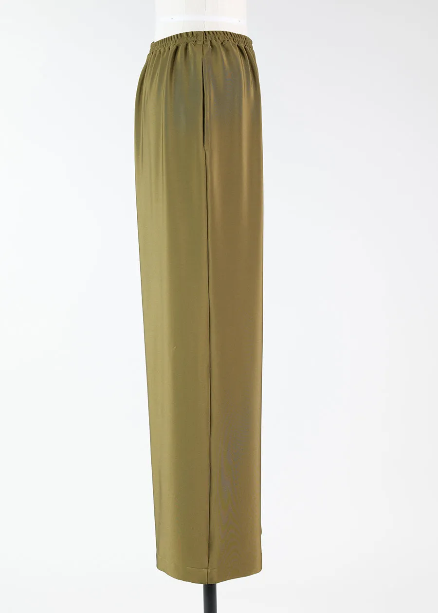 silk flared trouser sold by eskandar product image thumbnail 3