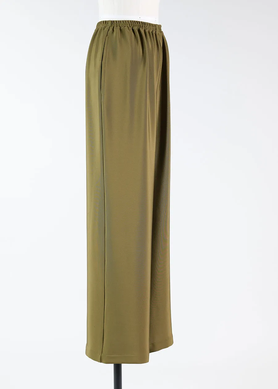 silk flared trouser sold by eskandar product image thumbnail 2
