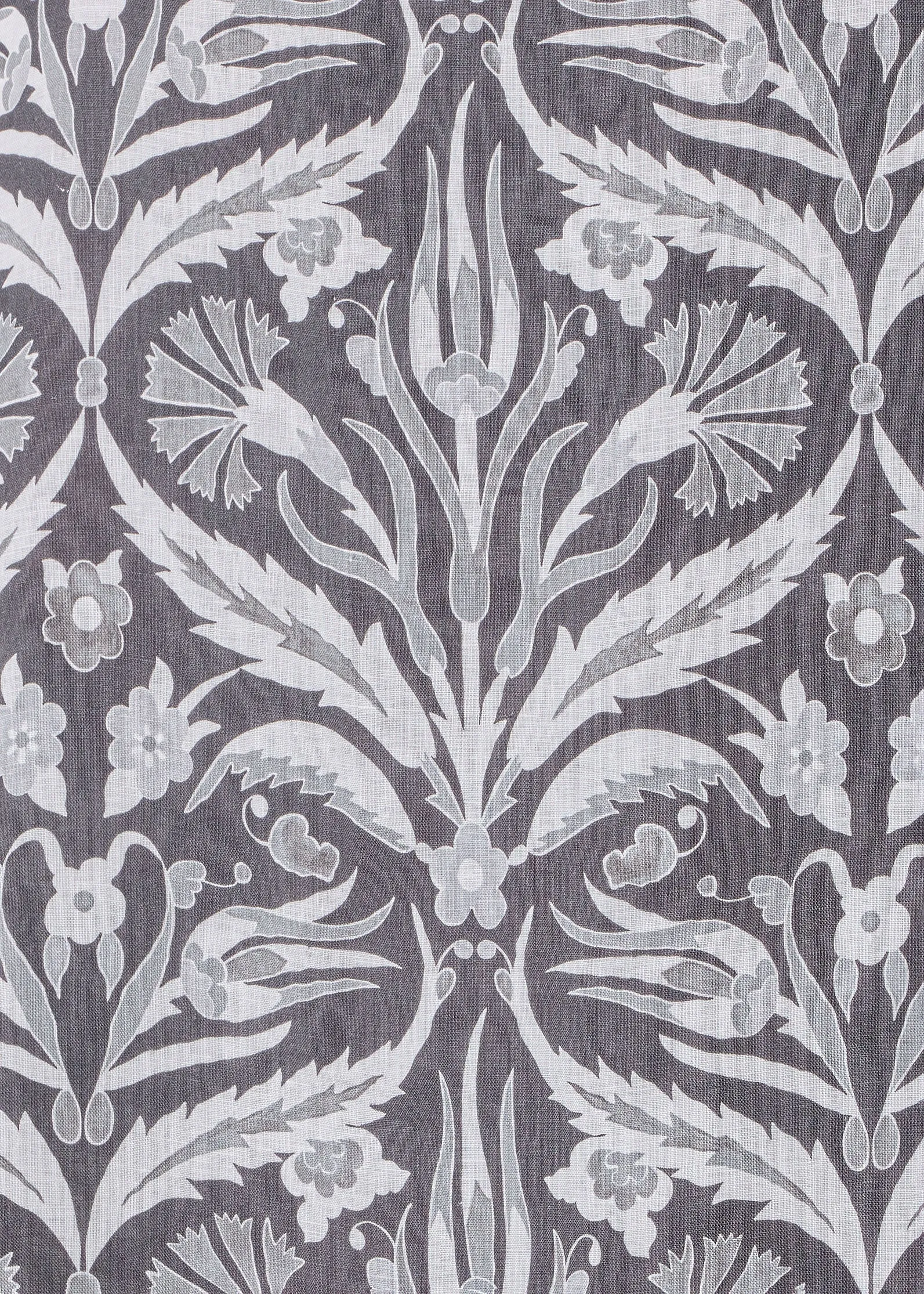 linen sloped shoulder wide a-line short sleeve shirt with collar - mid plus sold by eskandar product image thumbnail 5