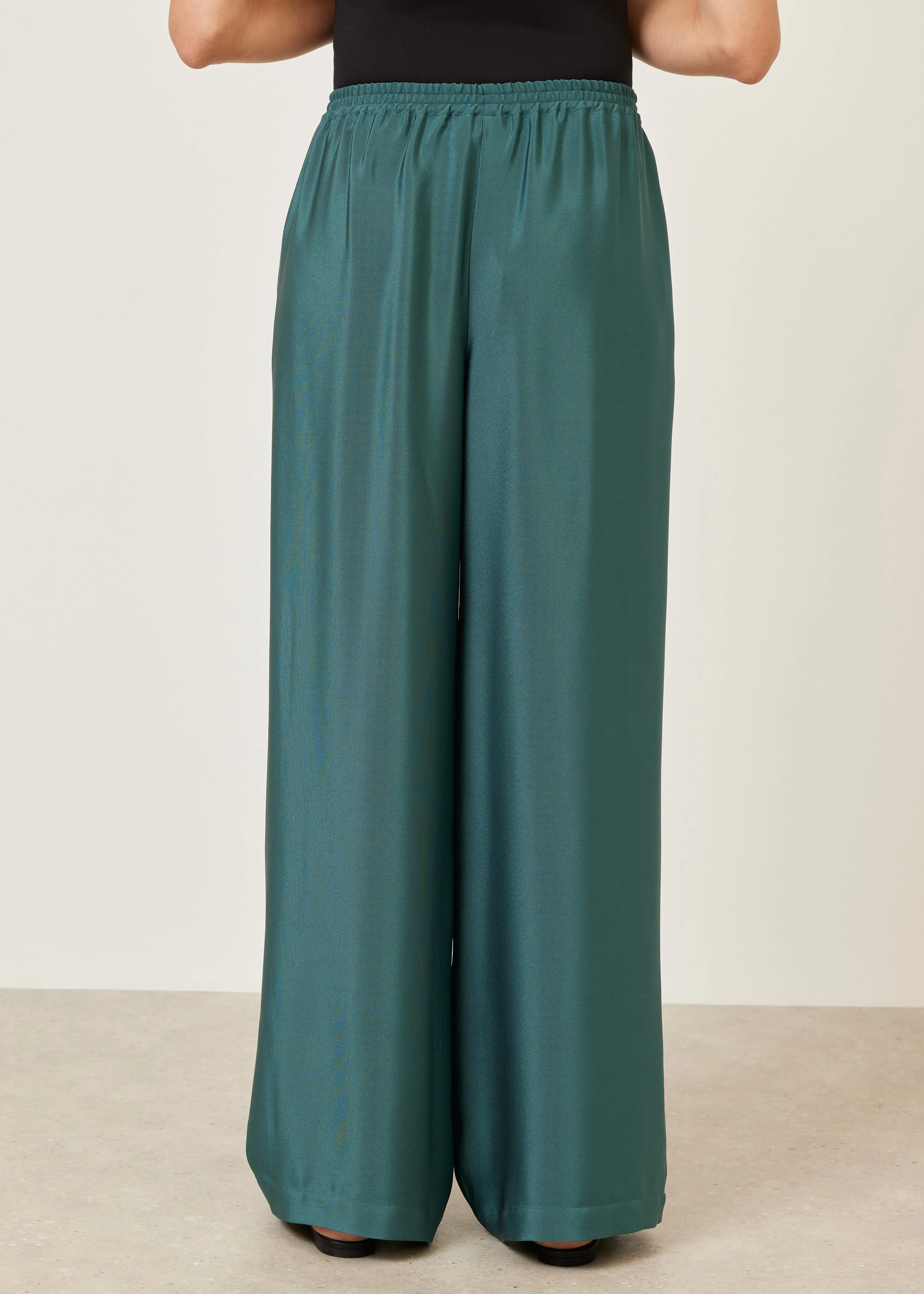 silk flared trouser sold by eskandar product image thumbnail 3