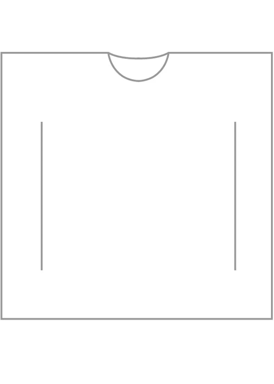 linen scoop neck kaftan - very long sold by eskandar product image thumbnail 5