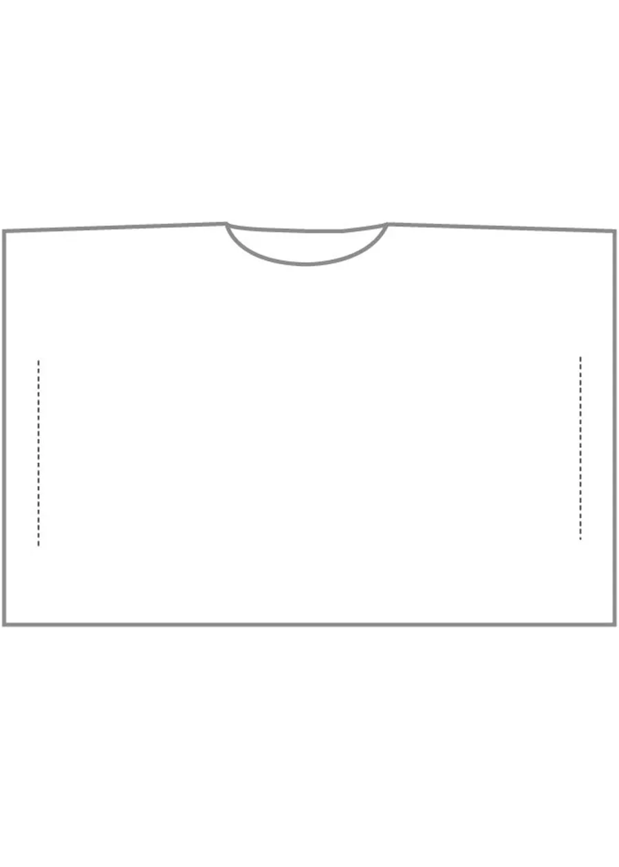 linen longer back scoop neck kaftan - mid plus sold by eskandar product image thumbnail 5