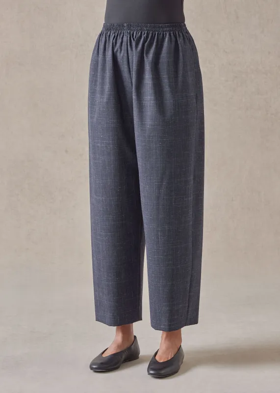 wool linen japanese trouser sold by eskandar