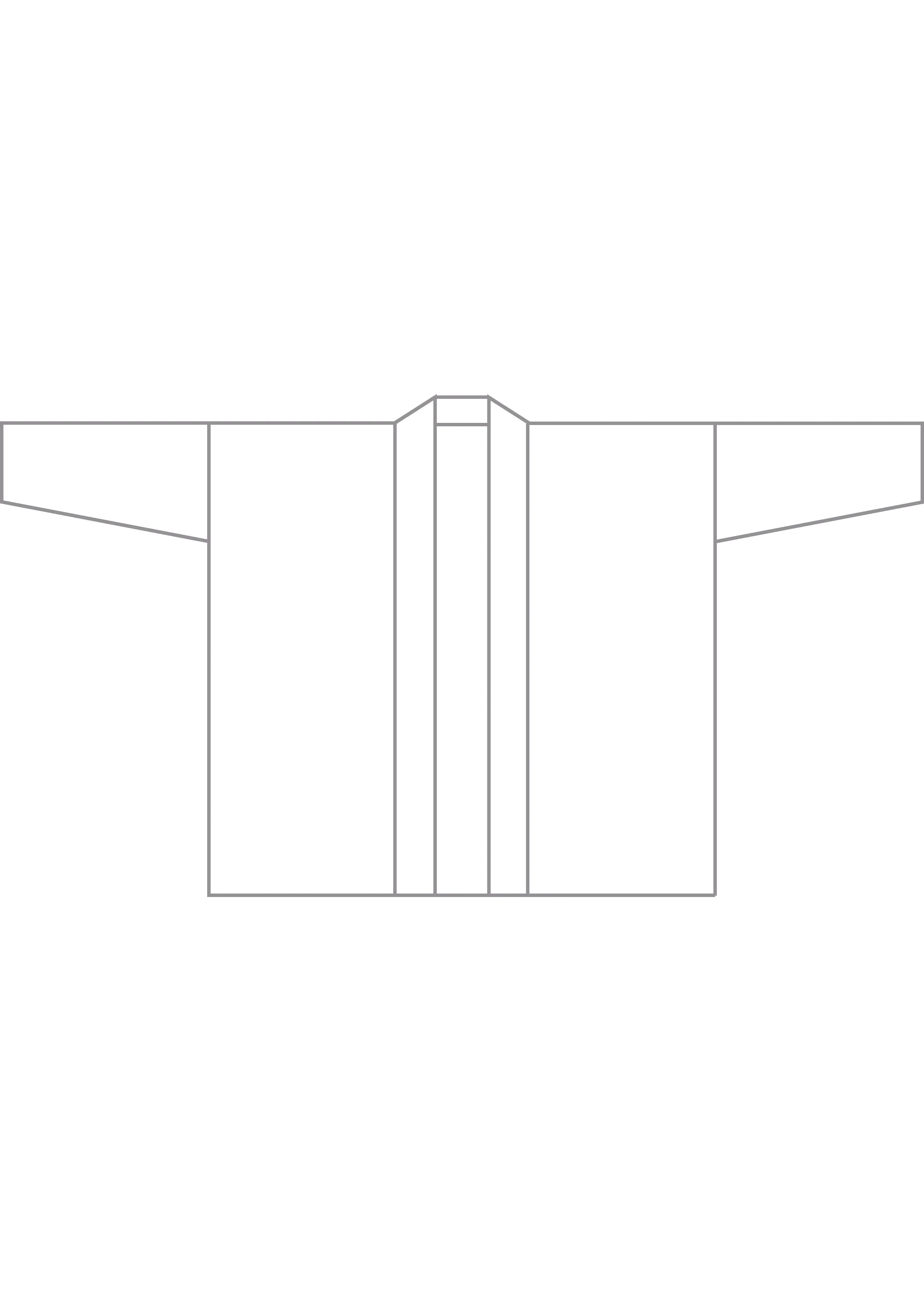 cashmere knitted scrunch shawl collar cardigan - long plus (denim) sold by eskandar product image thumbnail 4