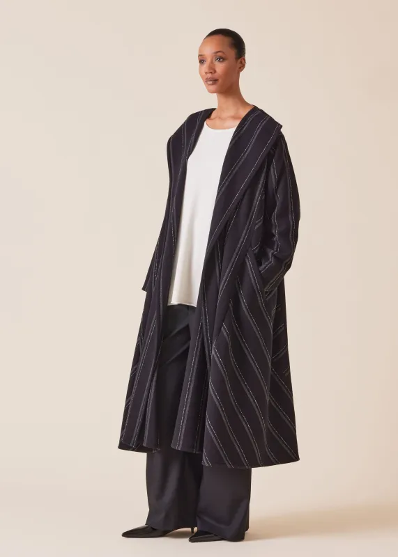 wool cashmere mix caucasus robe coat sold by eskandar