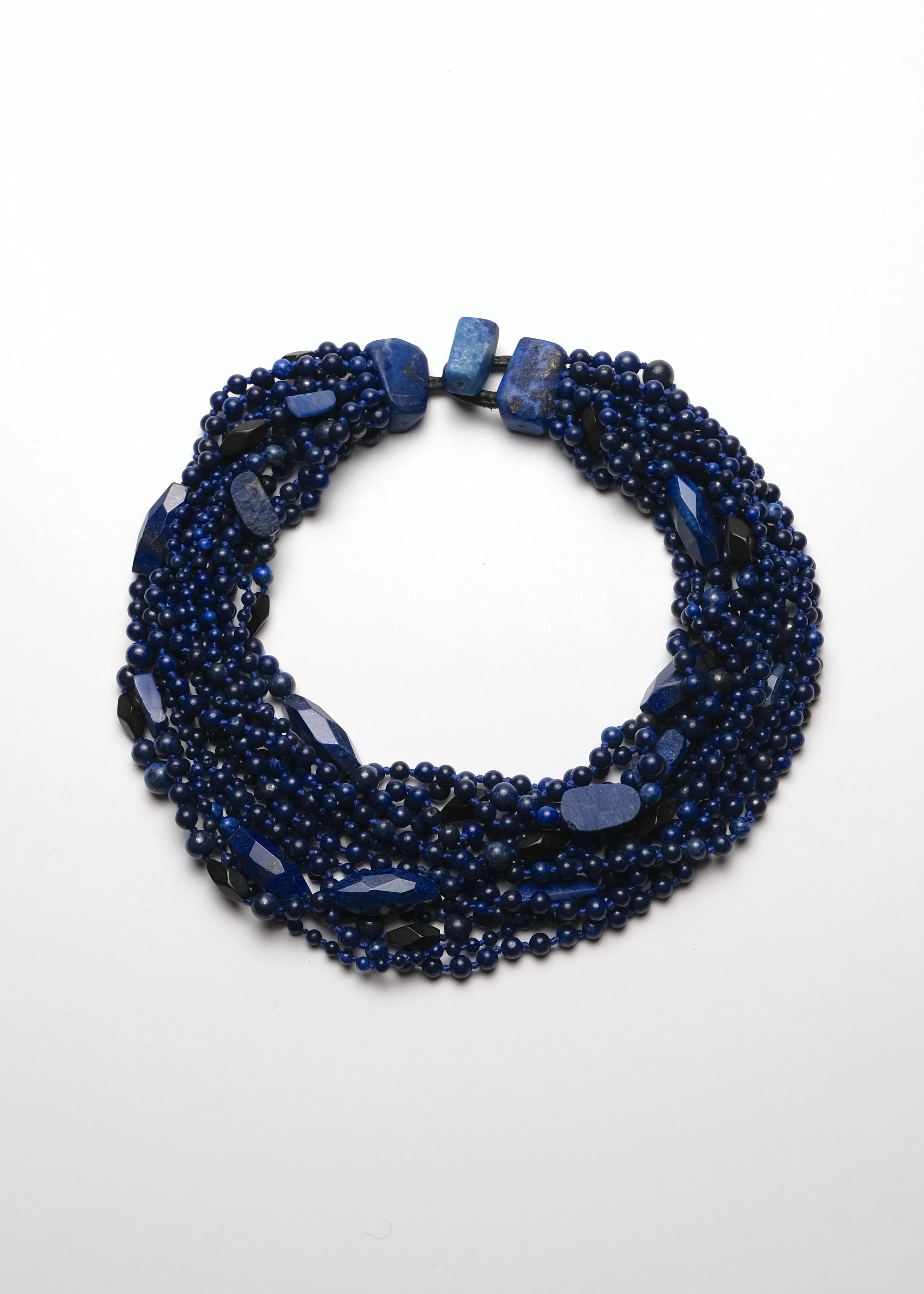 unique multistrand necklace sold by eskandar