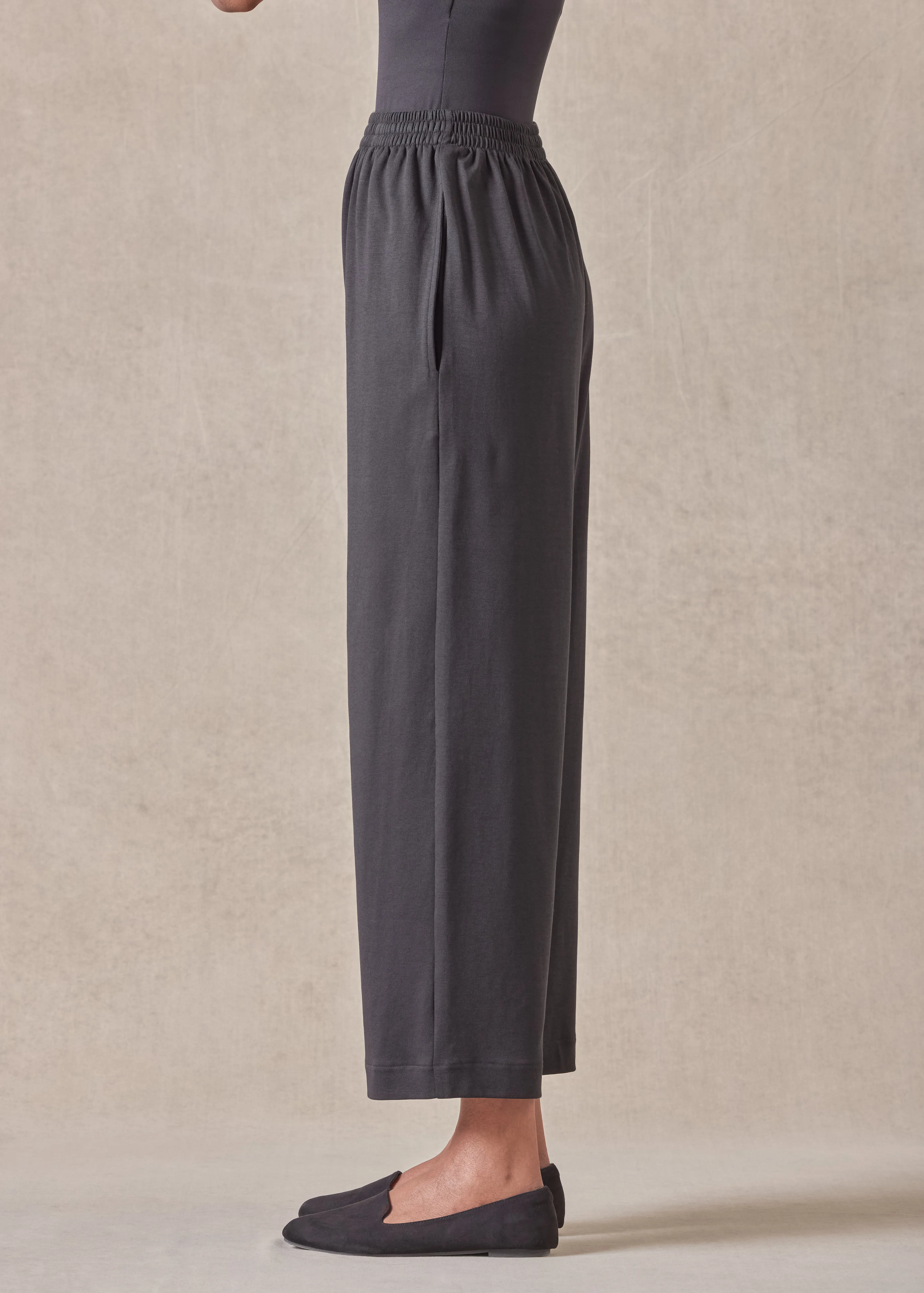 cotton jersey japanese trouser sold by eskandar product image thumbnail 4