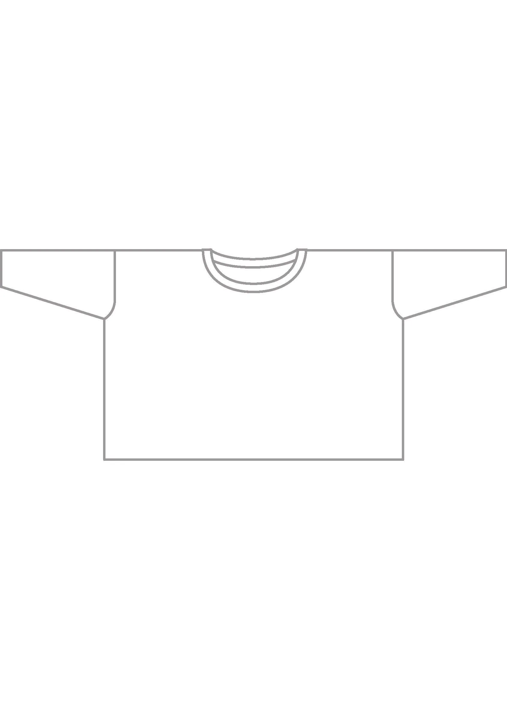 cotton jersey long sleeve double edge scoop neck - mid plus sold by eskandar product image thumbnail 5