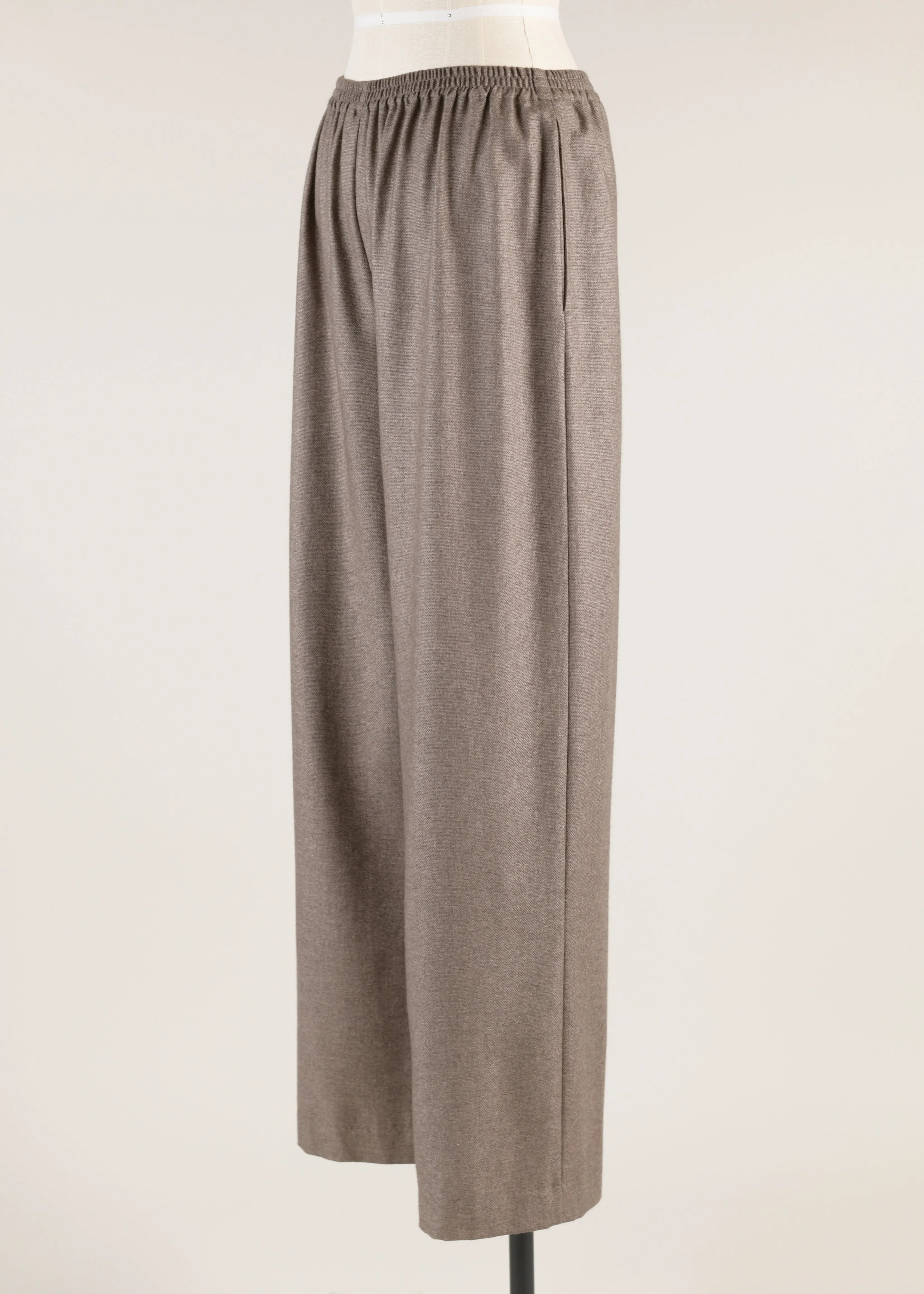 cashmere silk mix trouser sold by eskandar product image thumbnail 3