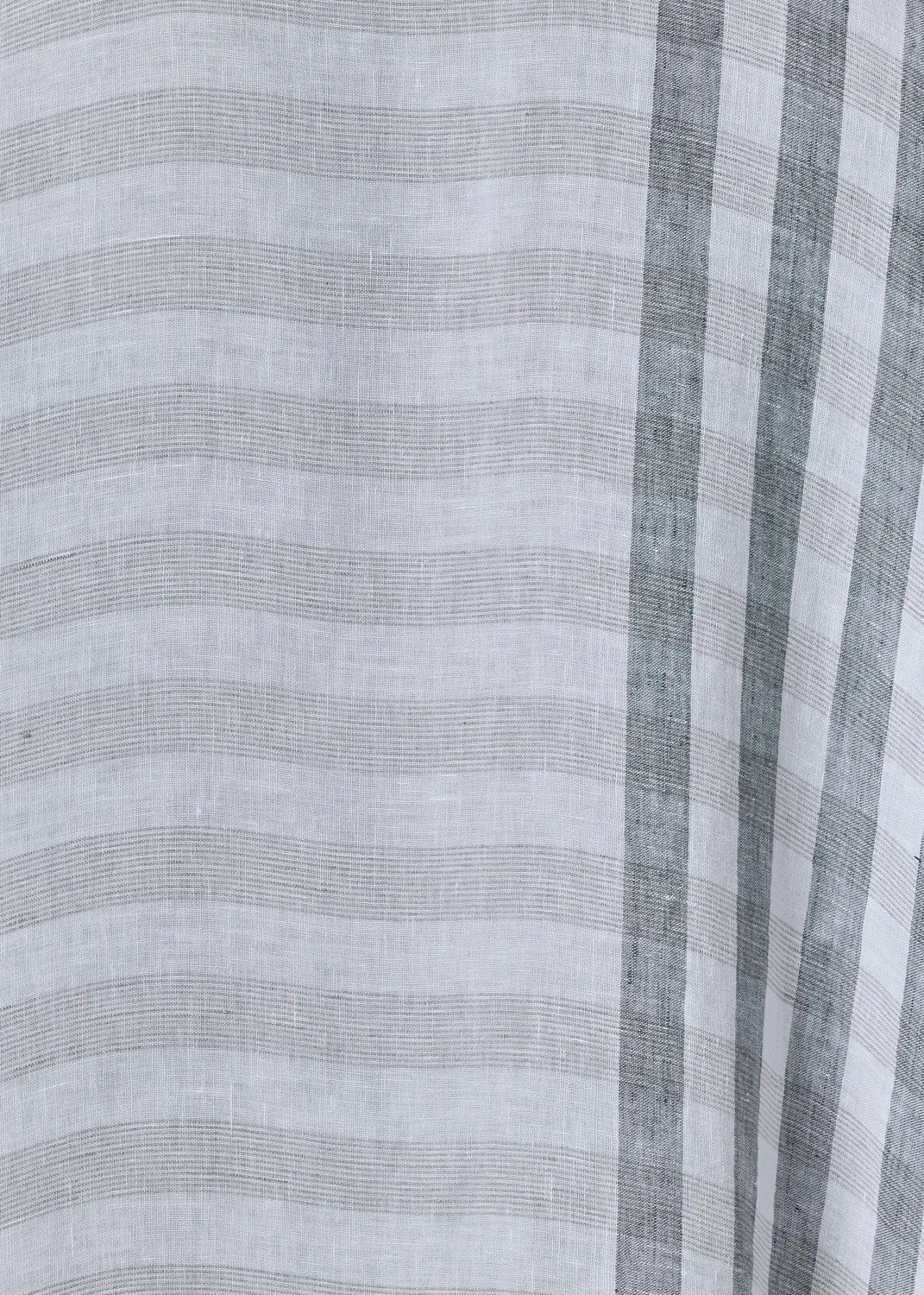 linen wide a-line shirt dress with collar (petrol) sold by eskandar product image thumbnail 5