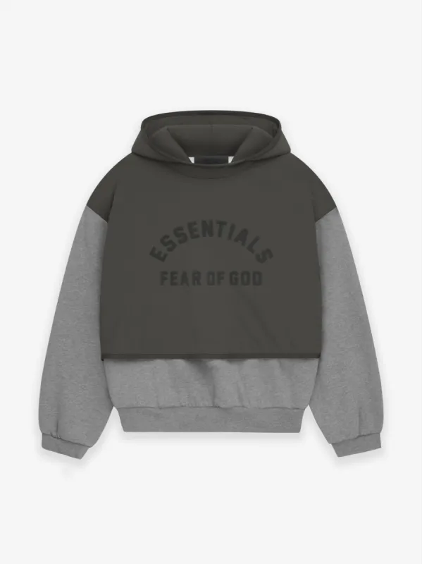 Nylon Fleece Hooded Sweater sold by Essentials