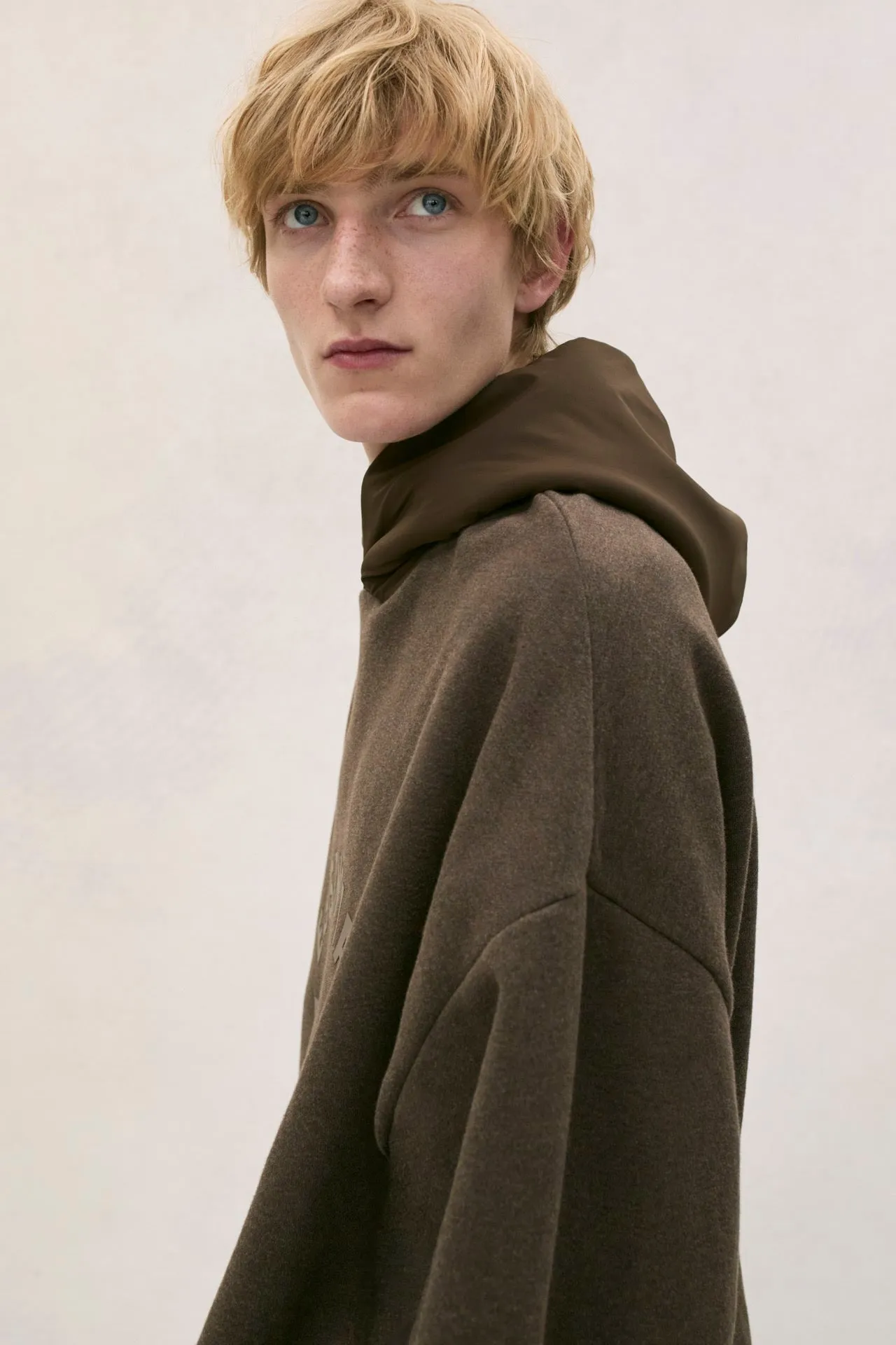 NYLON FLEECE HOODIE sold by Essentials product image thumbnail 5