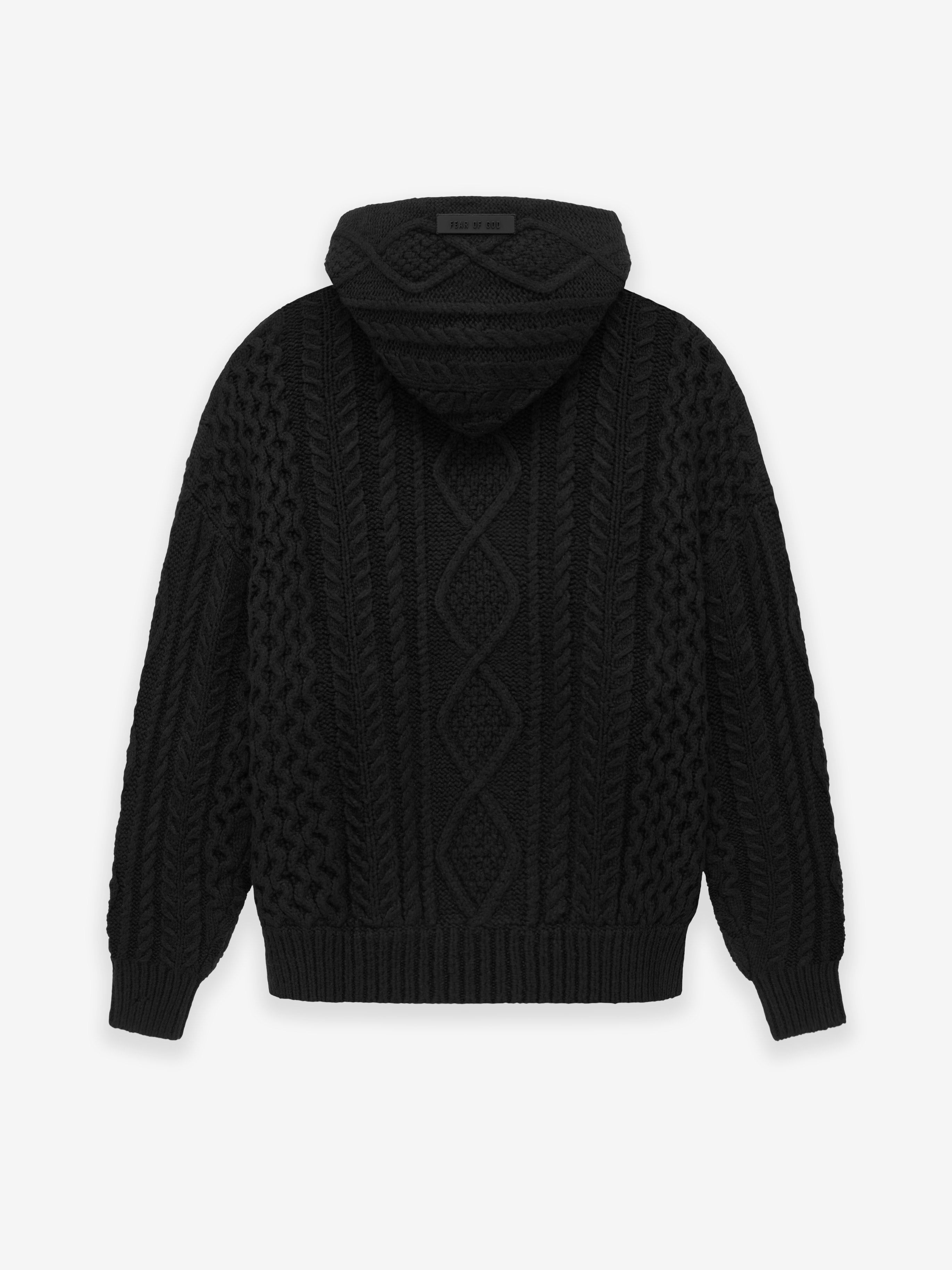 Cable Knit Hoodie sold by Essentials product image thumbnail 2