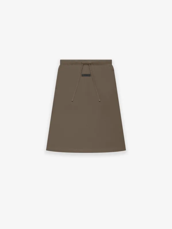 Womens French Terry Skirt sold by Essentials