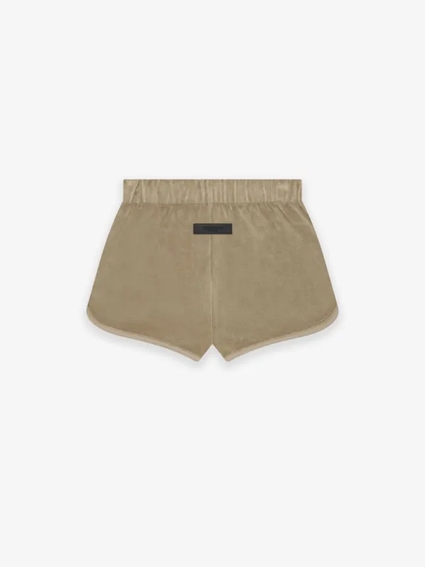 Womens Velour Beach Short sold by Essentials