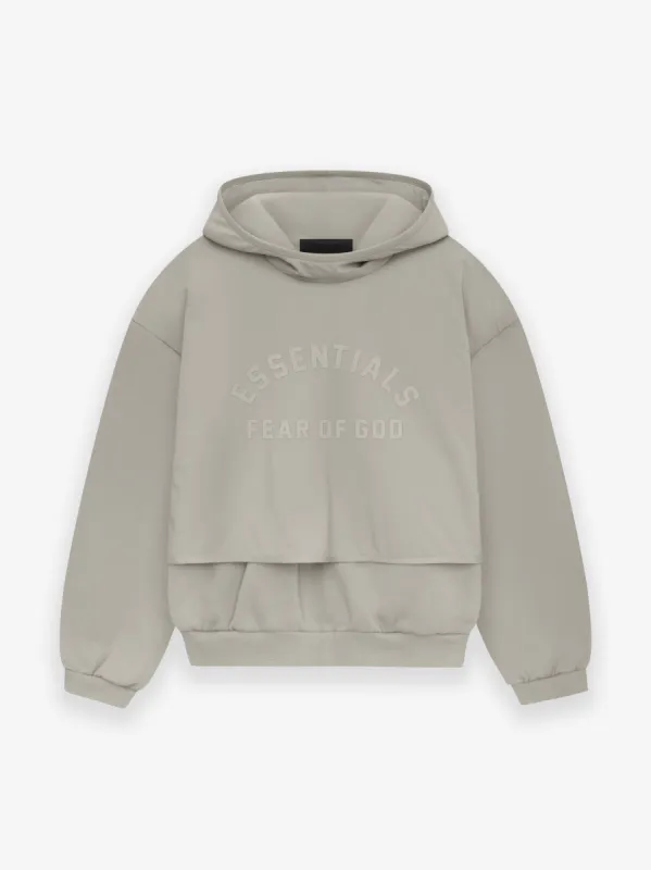 Nylon Fleece Hooded Sweater sold by Essentials