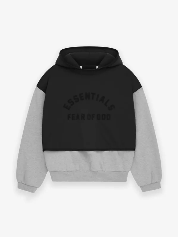 Nylon Fleece Hooded Sweater sold by Essentials