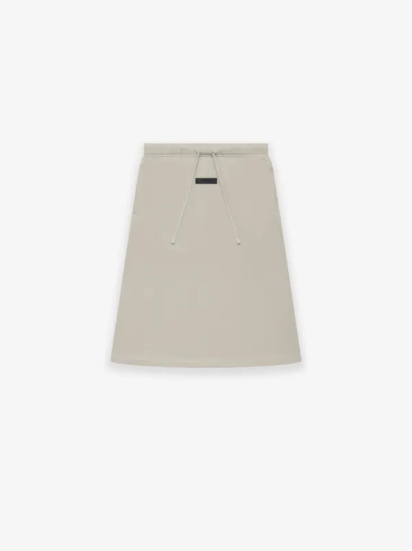 Womens French Terry Skirt sold by Essentials