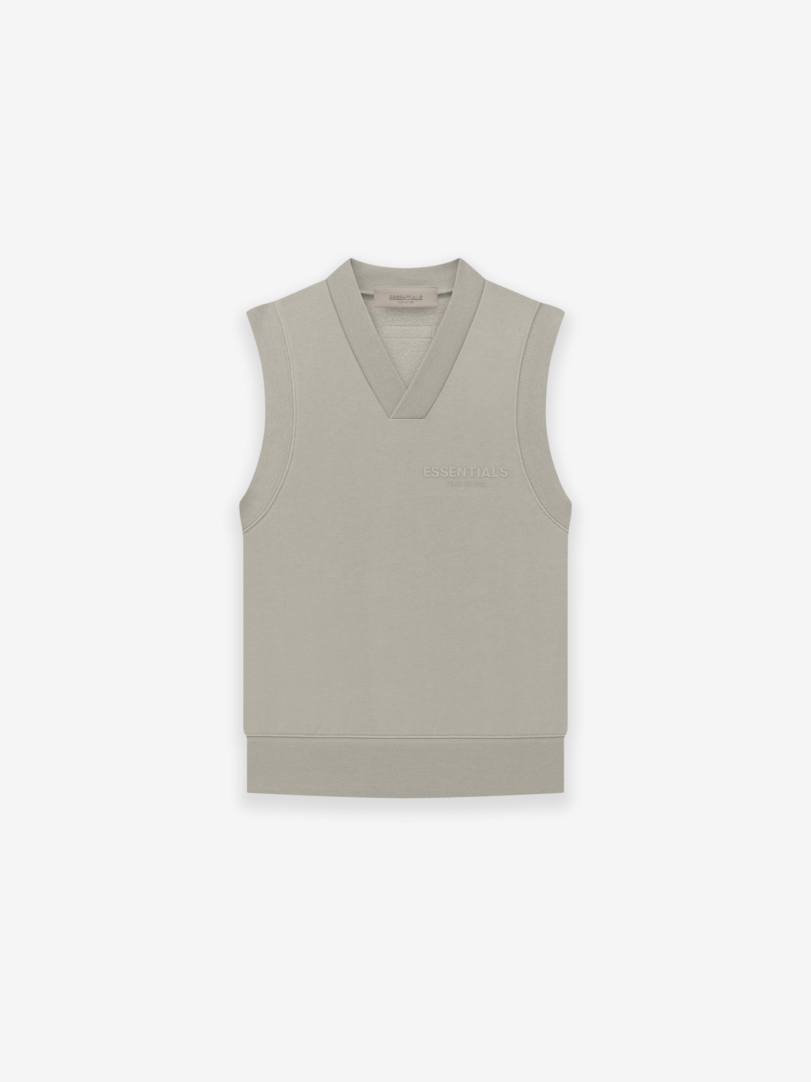 Womens Pullover V-Neck Vest sold by Essentials