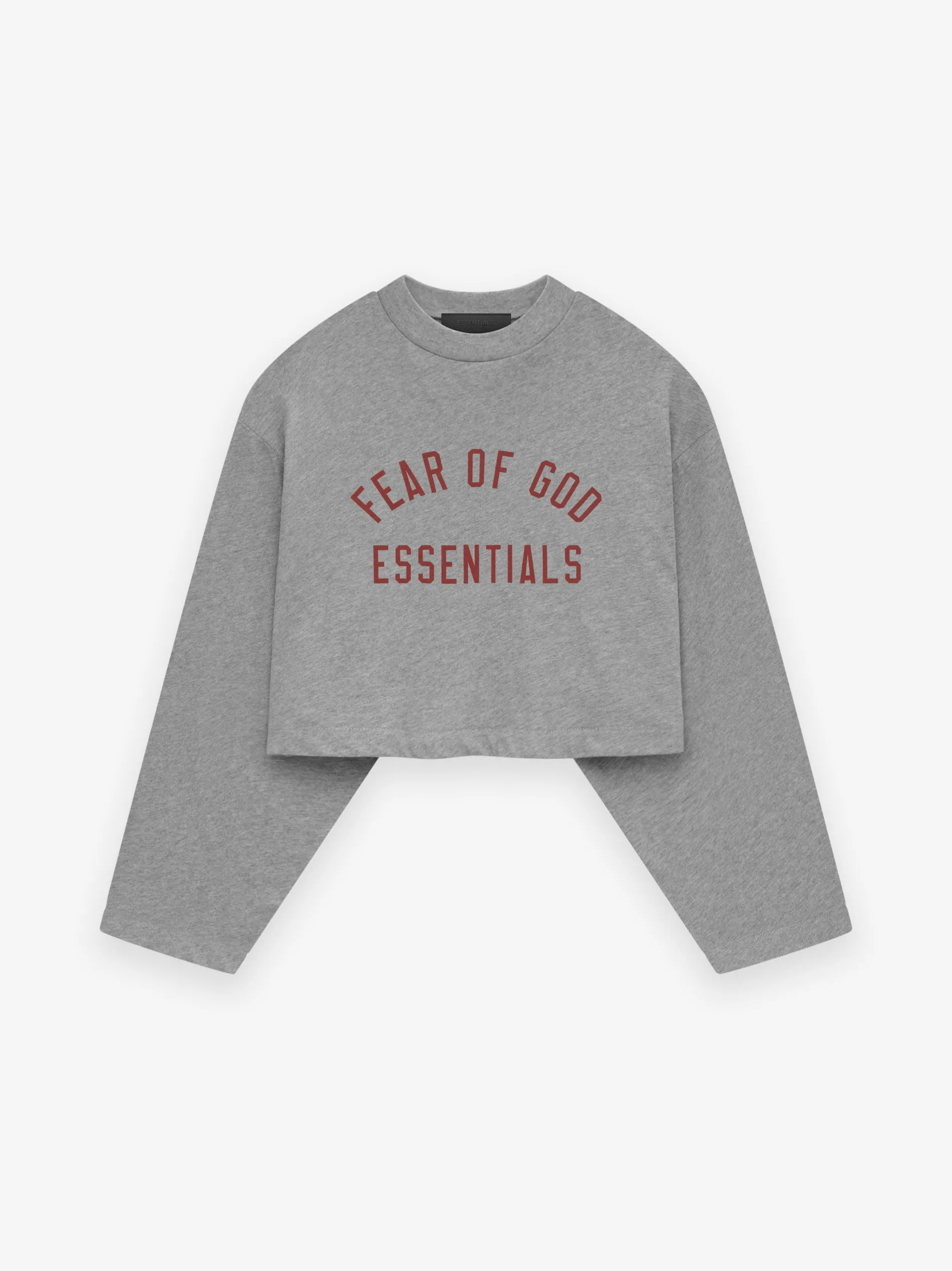 Womens Tri-Blend Cropped Longsleeve Shirt sold by Essentials