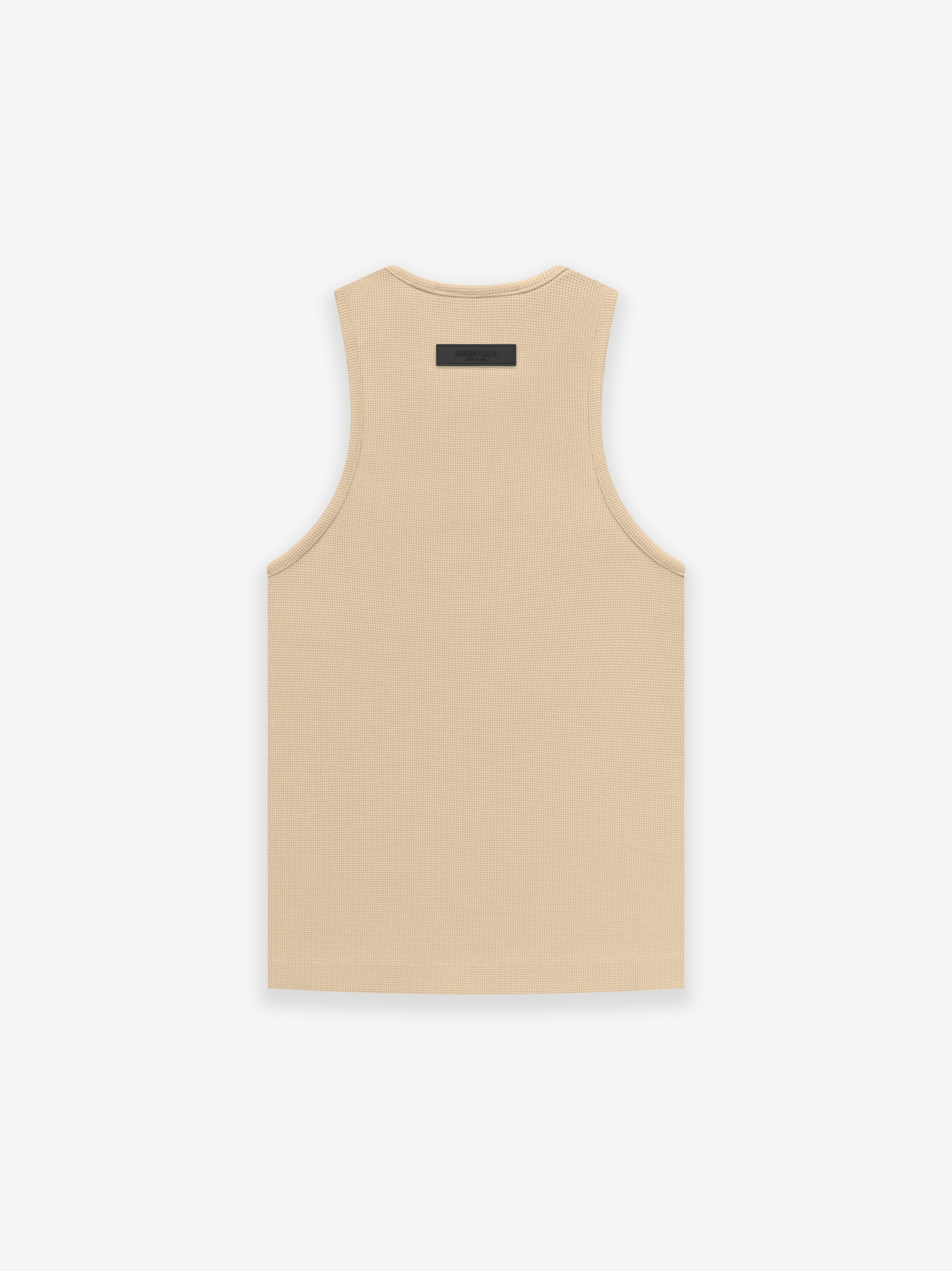 Womens Waffle Tank sold by Essentials product image thumbnail 3