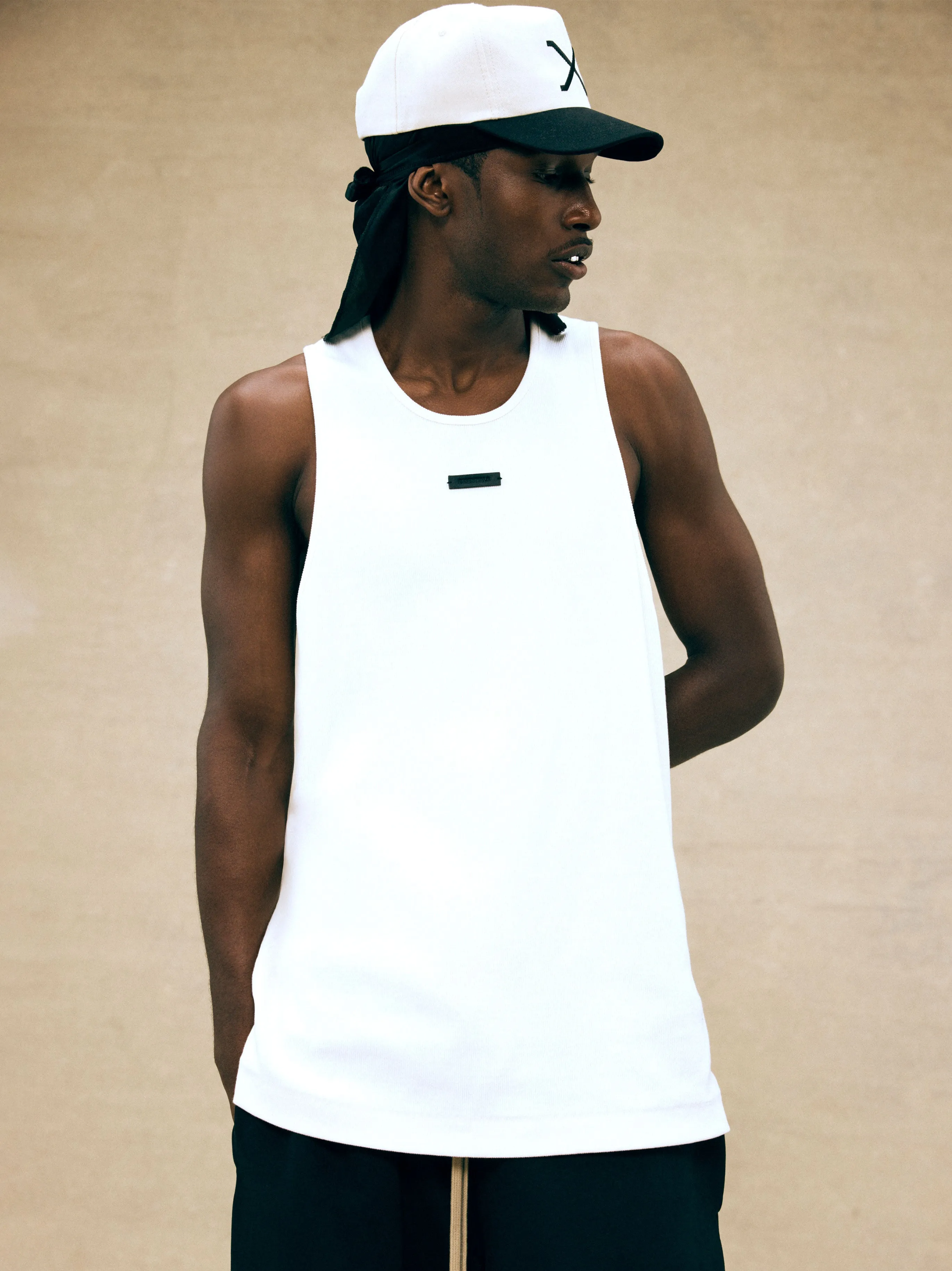 Ribbed Tank sold by Essentials product image thumbnail 3