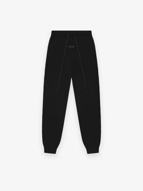 Womens Waffle Fitted Sweatpant sold by Essentials