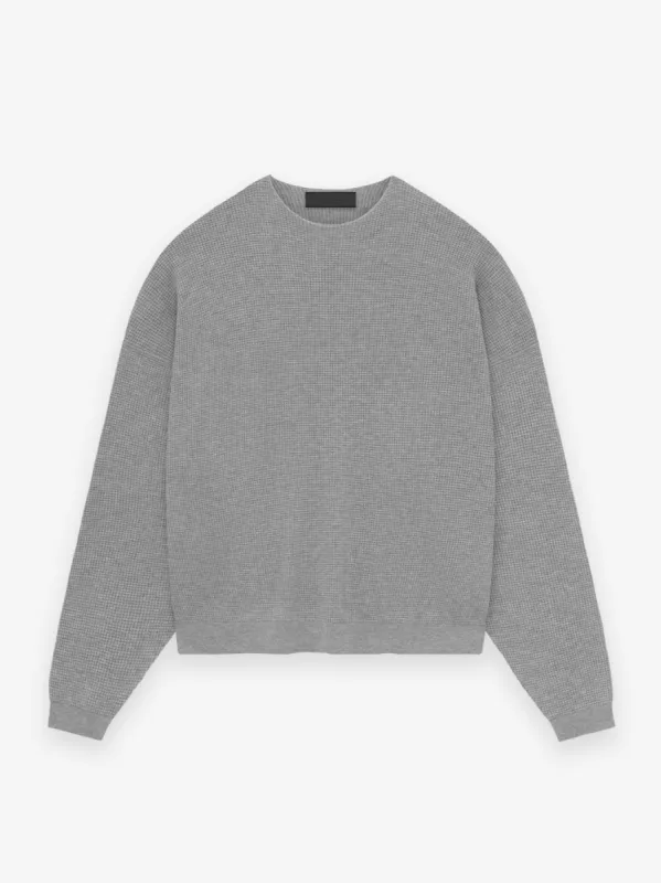 Waffle Crewneck Sweater sold by Essentials