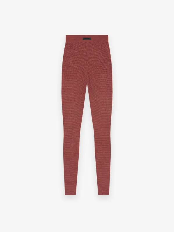 Womens Waffle Legging made by Essentials