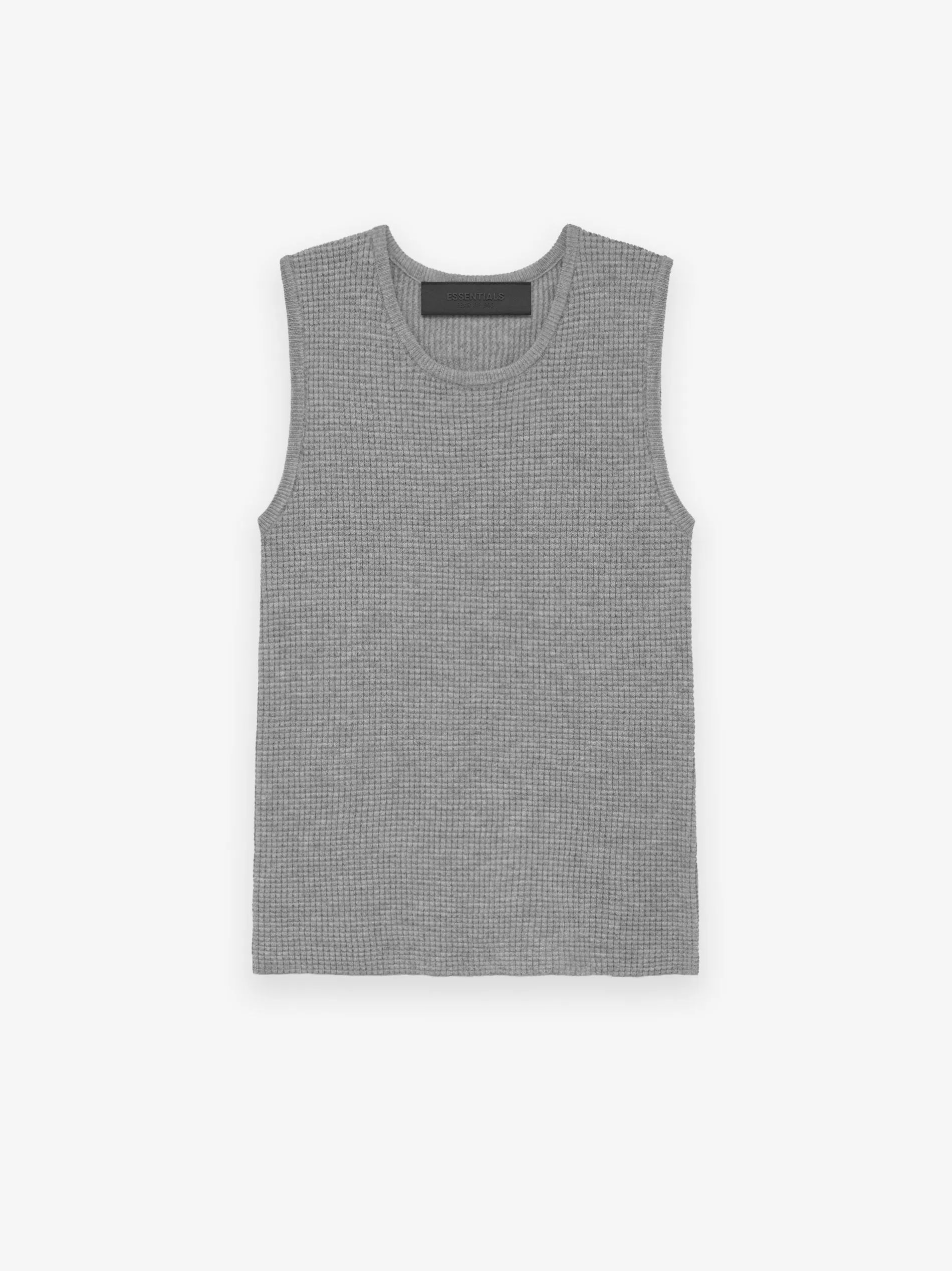 Womens Waffle Tank sold by Essentials