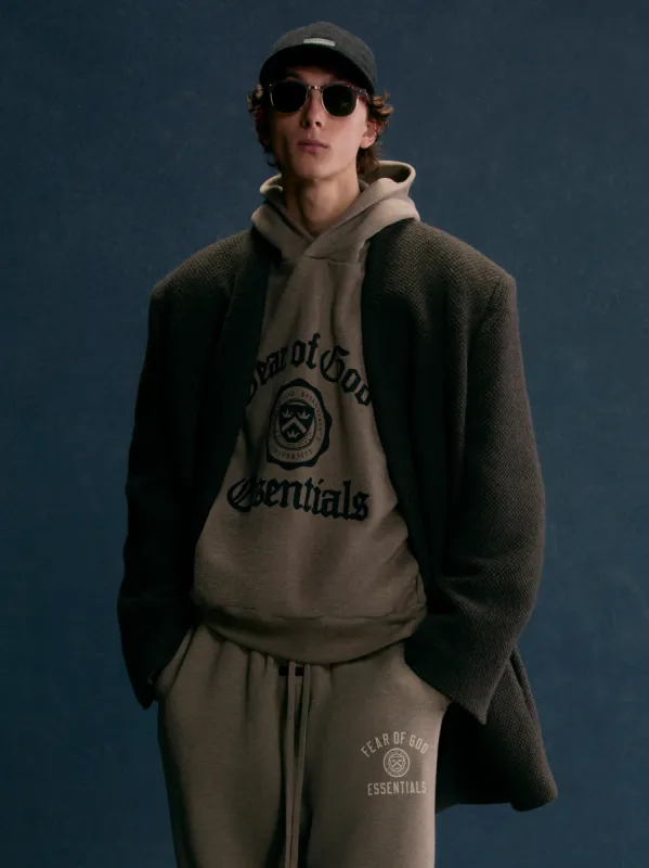Heavy Fleece Vintage Shrunken Hoodie sold by Essentials