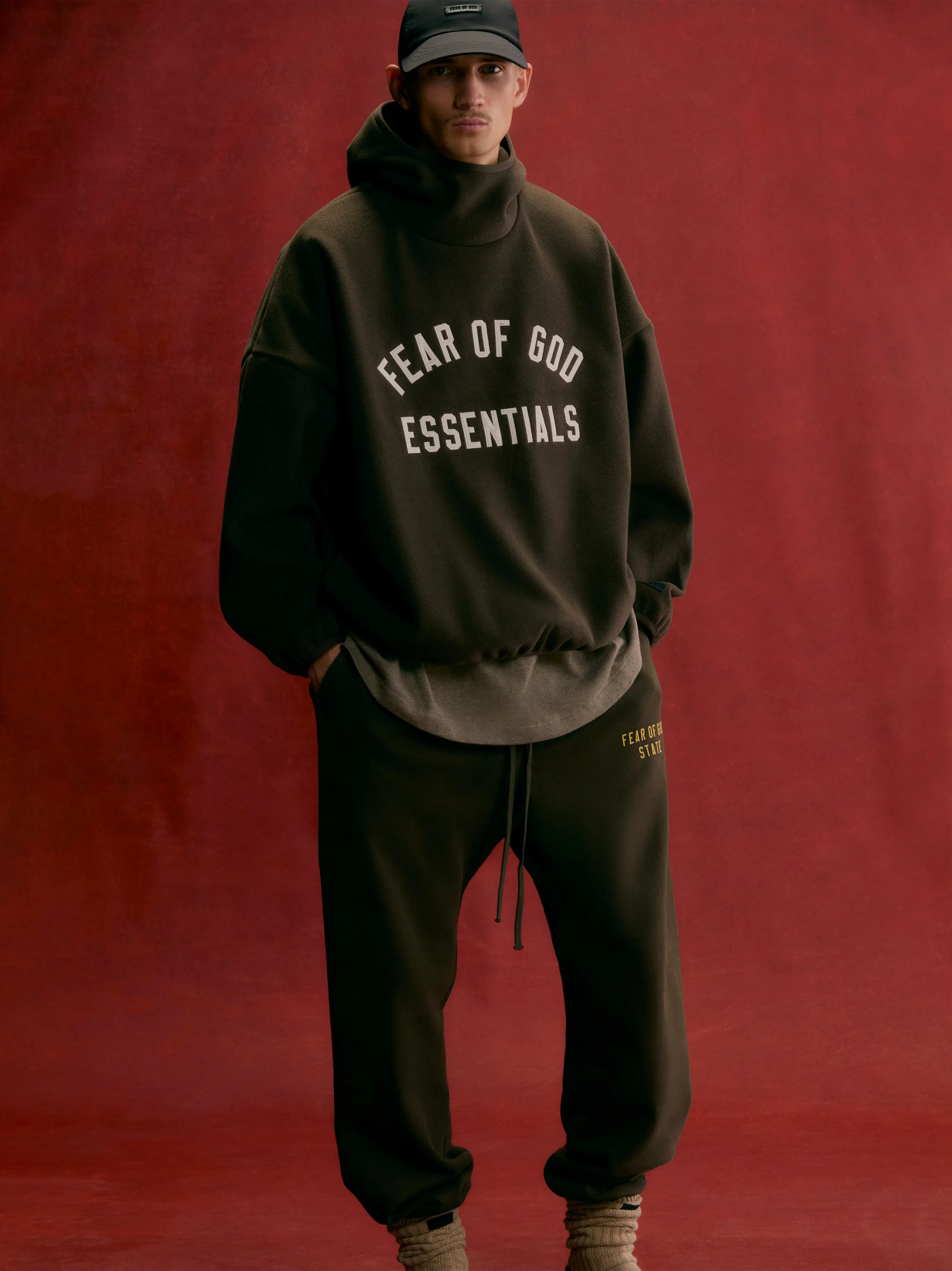 Brushed Hoodie sold by Essentials