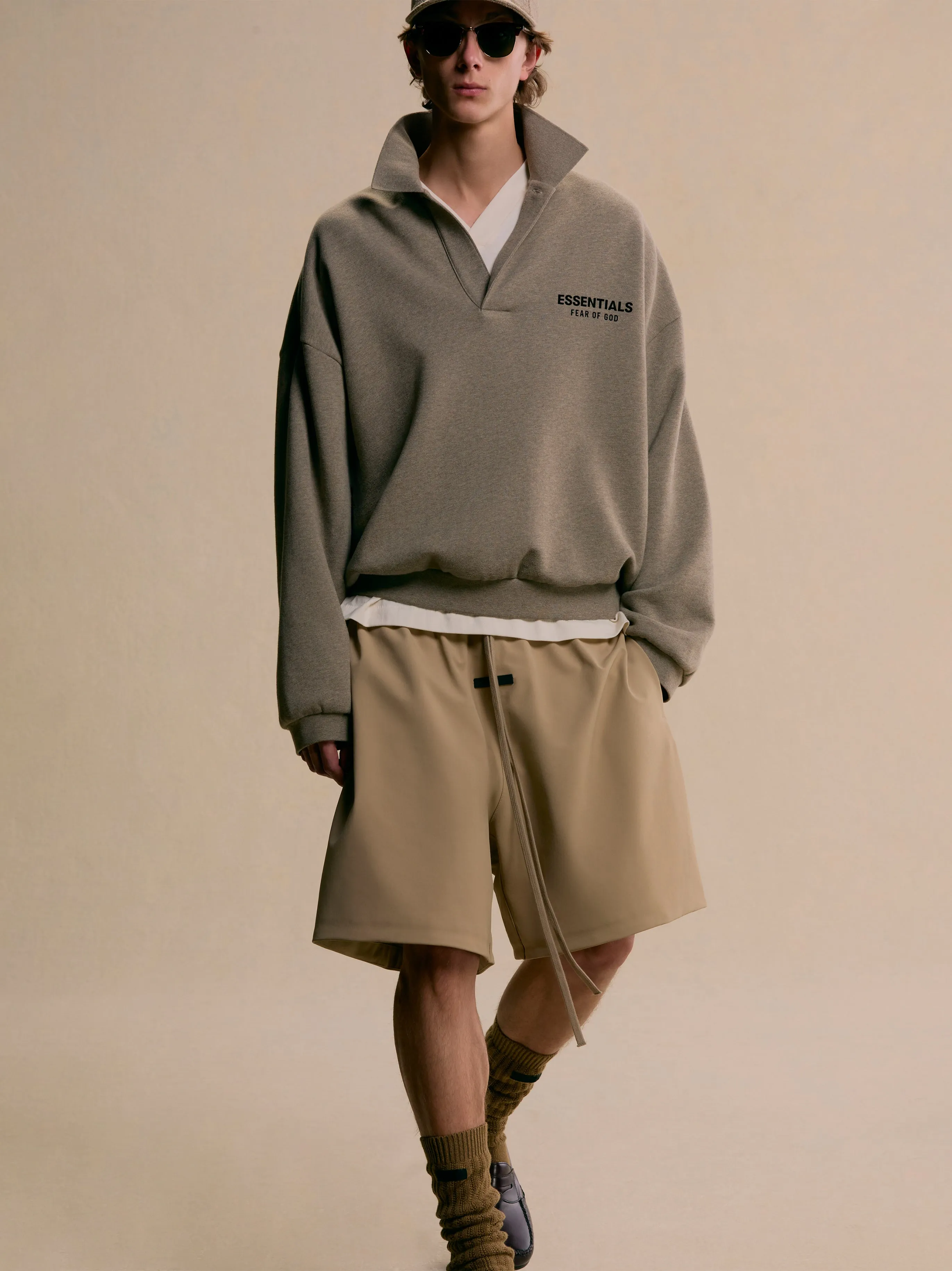 Fleece Polo sold by Essentials