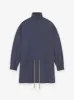Military Nylon Mockneck Anorak sold by Essentials