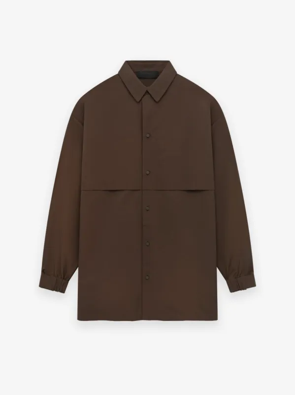 Military Nylon Overshirt sold by Essentials