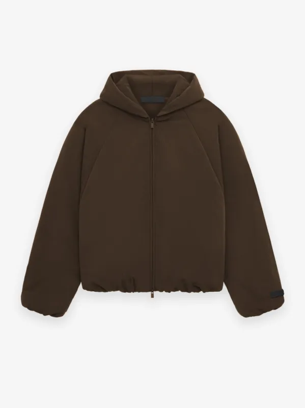 Military Nylon Hooded Bomber sold by Essentials