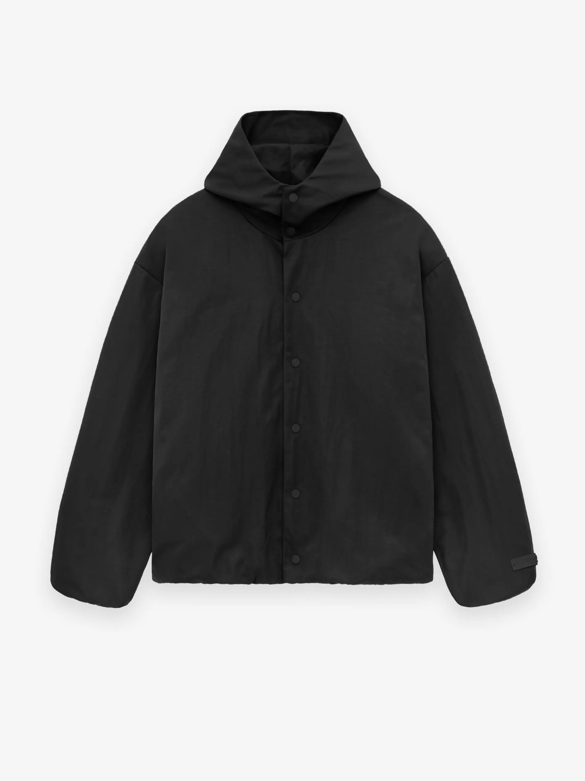 Textured Nylon Hooded Coaches Jacket sold by Essentials product image thumbnail 2
