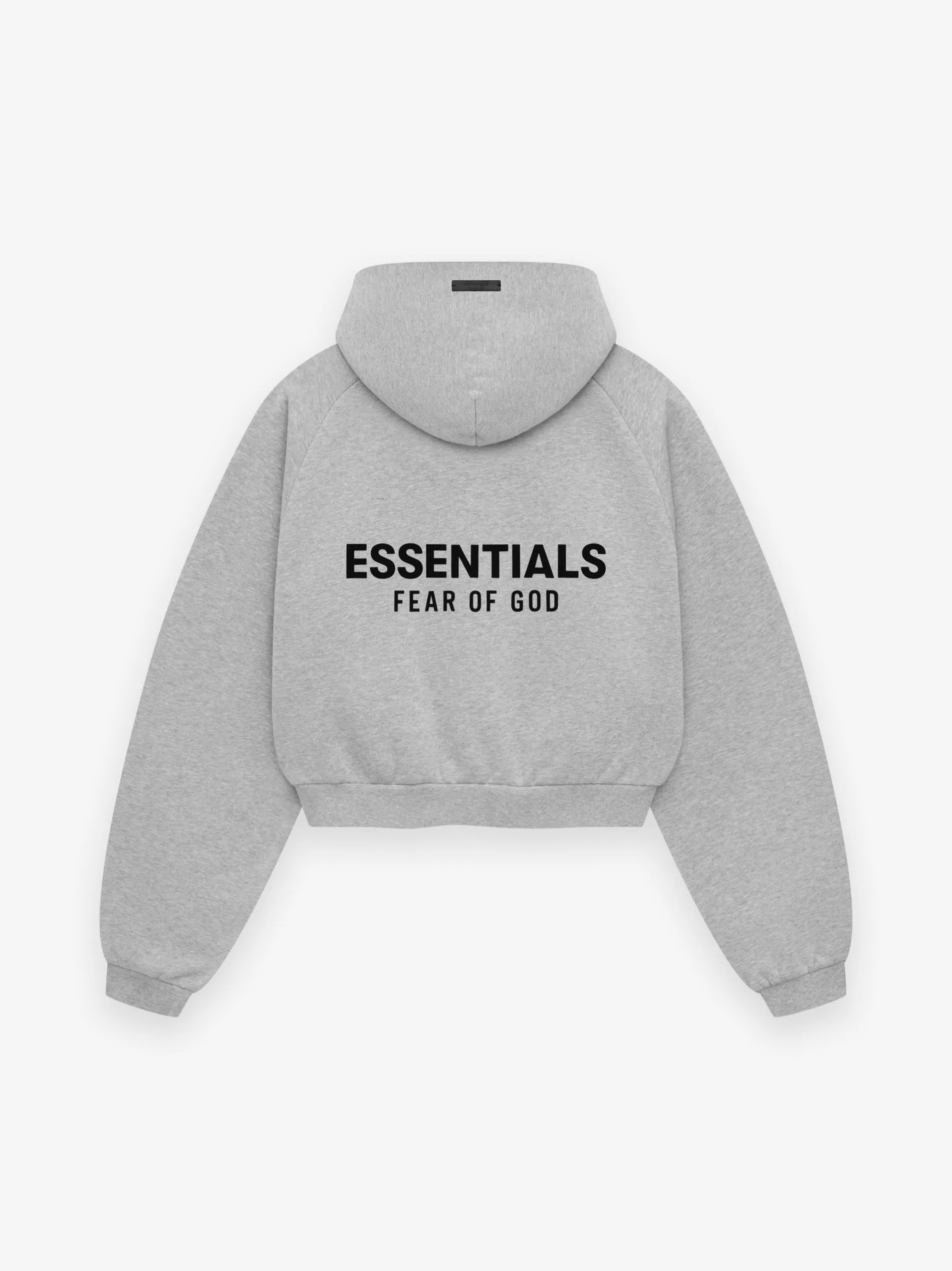 Women's Fleece Cropped Hoodie sold by Essentials product image thumbnail 2
