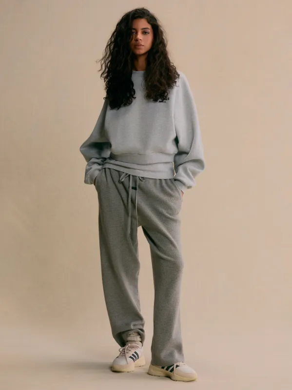 Women's Fleece Cropped Crewneck sold by Essentials