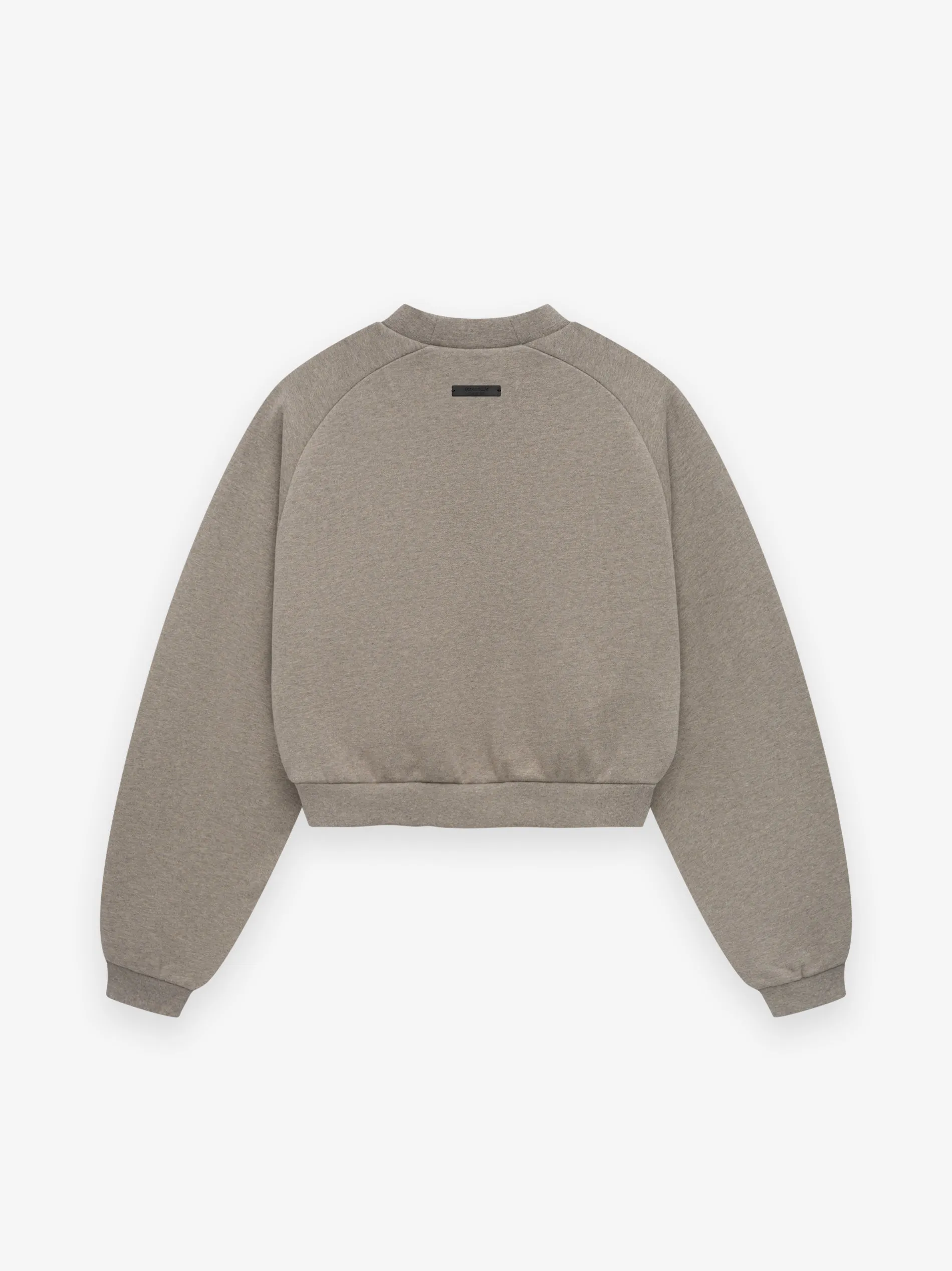 Women's Fleece Cropped Crewneck sold by Essentials product image thumbnail 2
