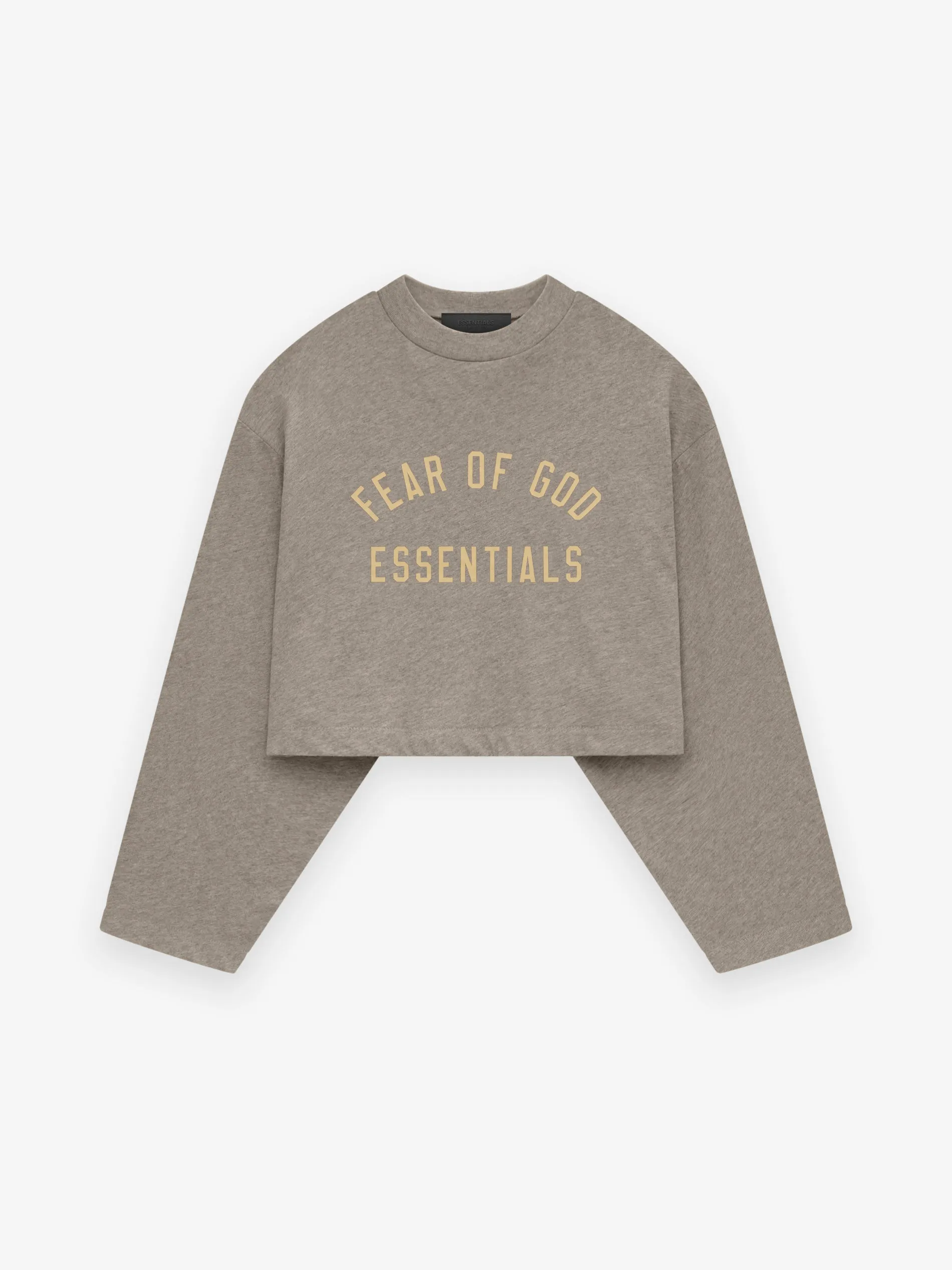 Women's Tri-Blend Cropped Longsleeve Shirt sold by Essentials product image thumbnail 2