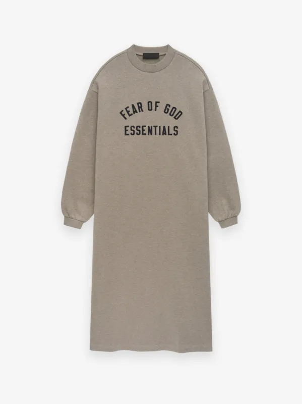 Women's Fleece Crewneck Dress made by Essentials