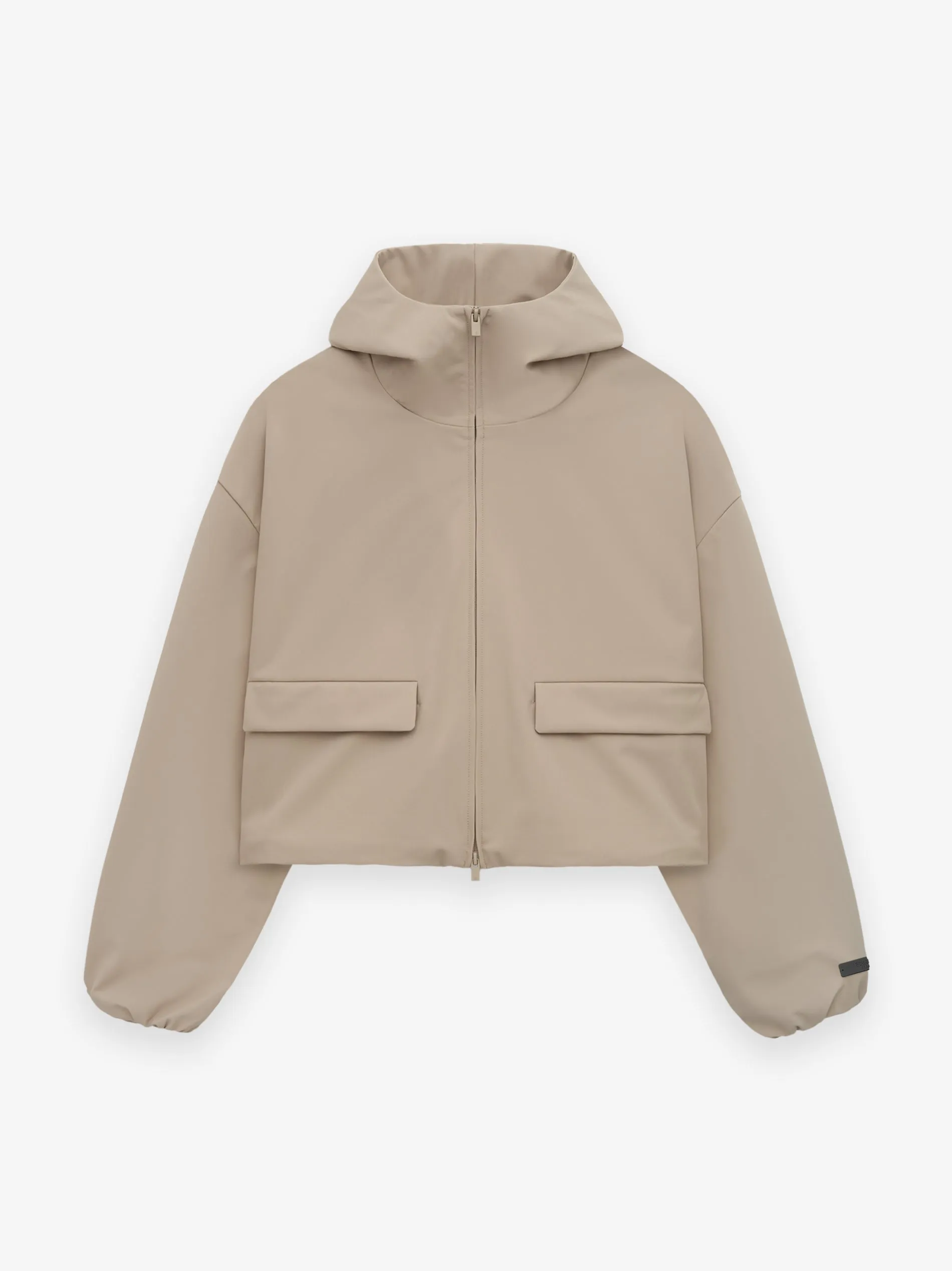 Women's Bonded Nylon Hooded Anorak sold by Essentials