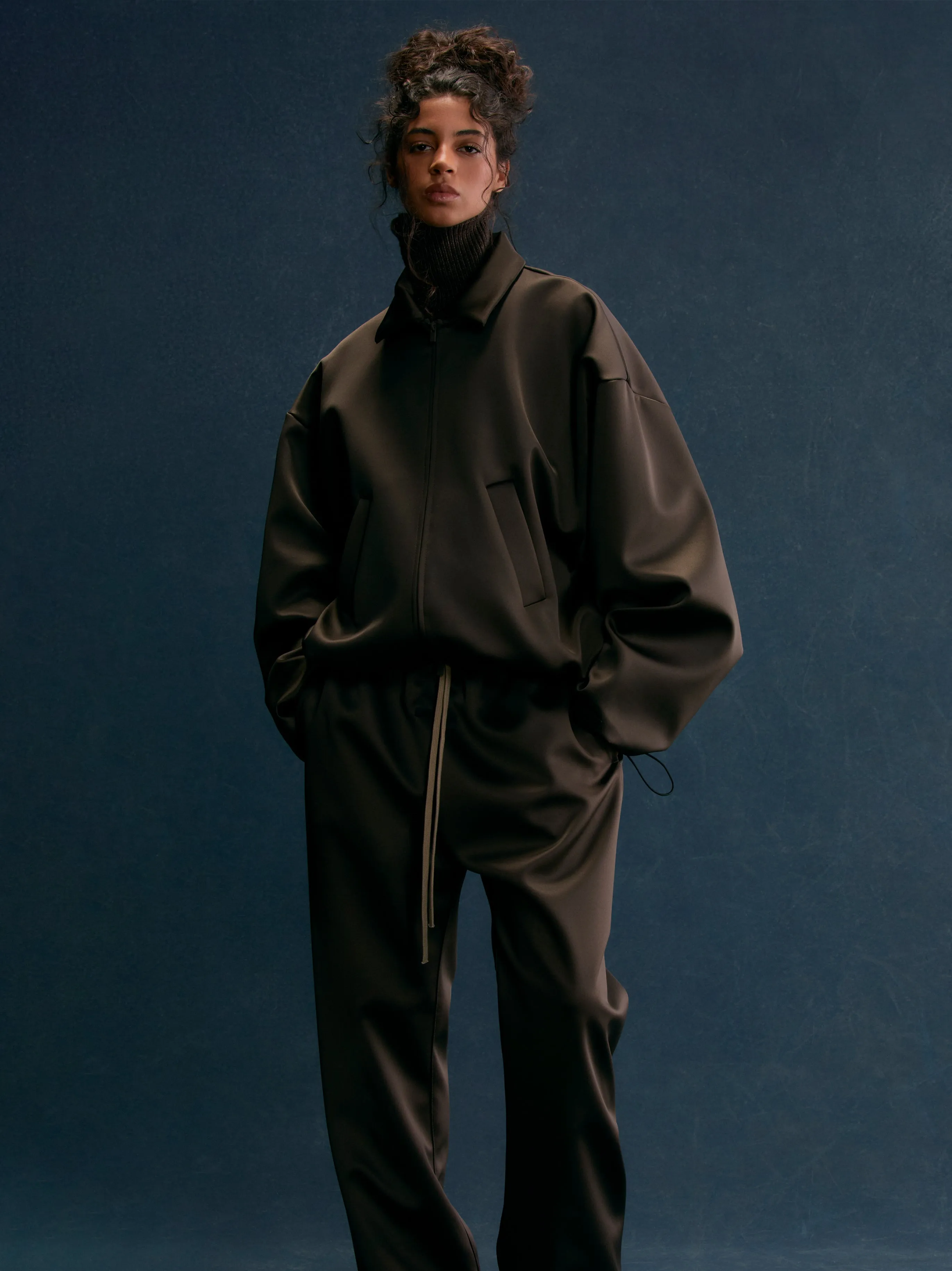 Women's Satin Nylon Pant sold by Essentials product image thumbnail 3